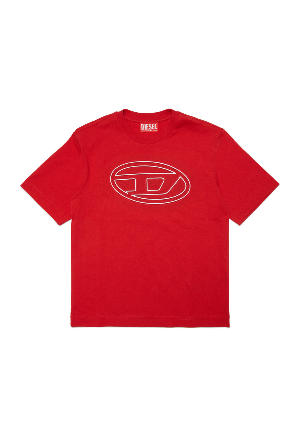 T-shirt con logo Oval D