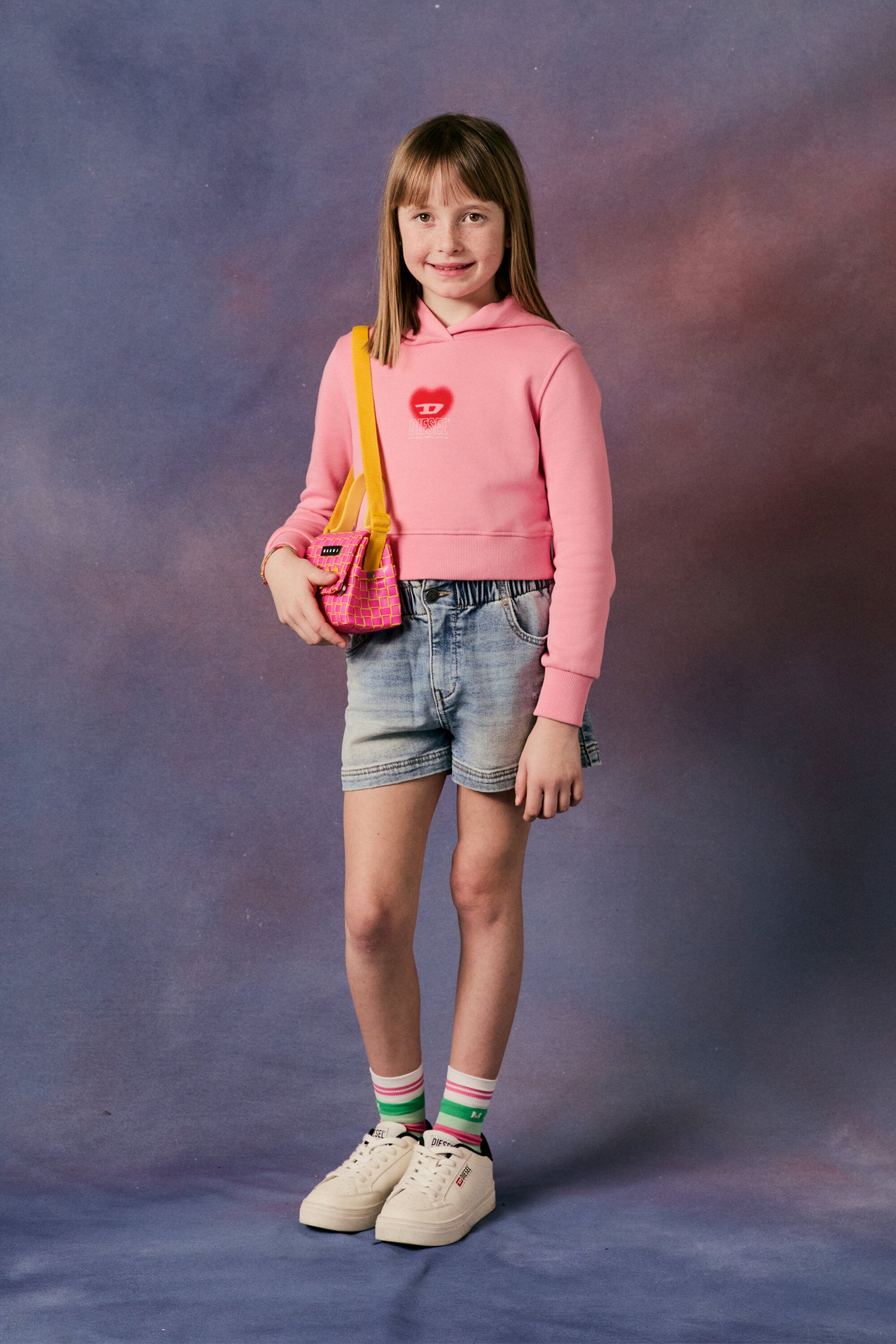 Shorts in JoggJeans® chiaro sfumato