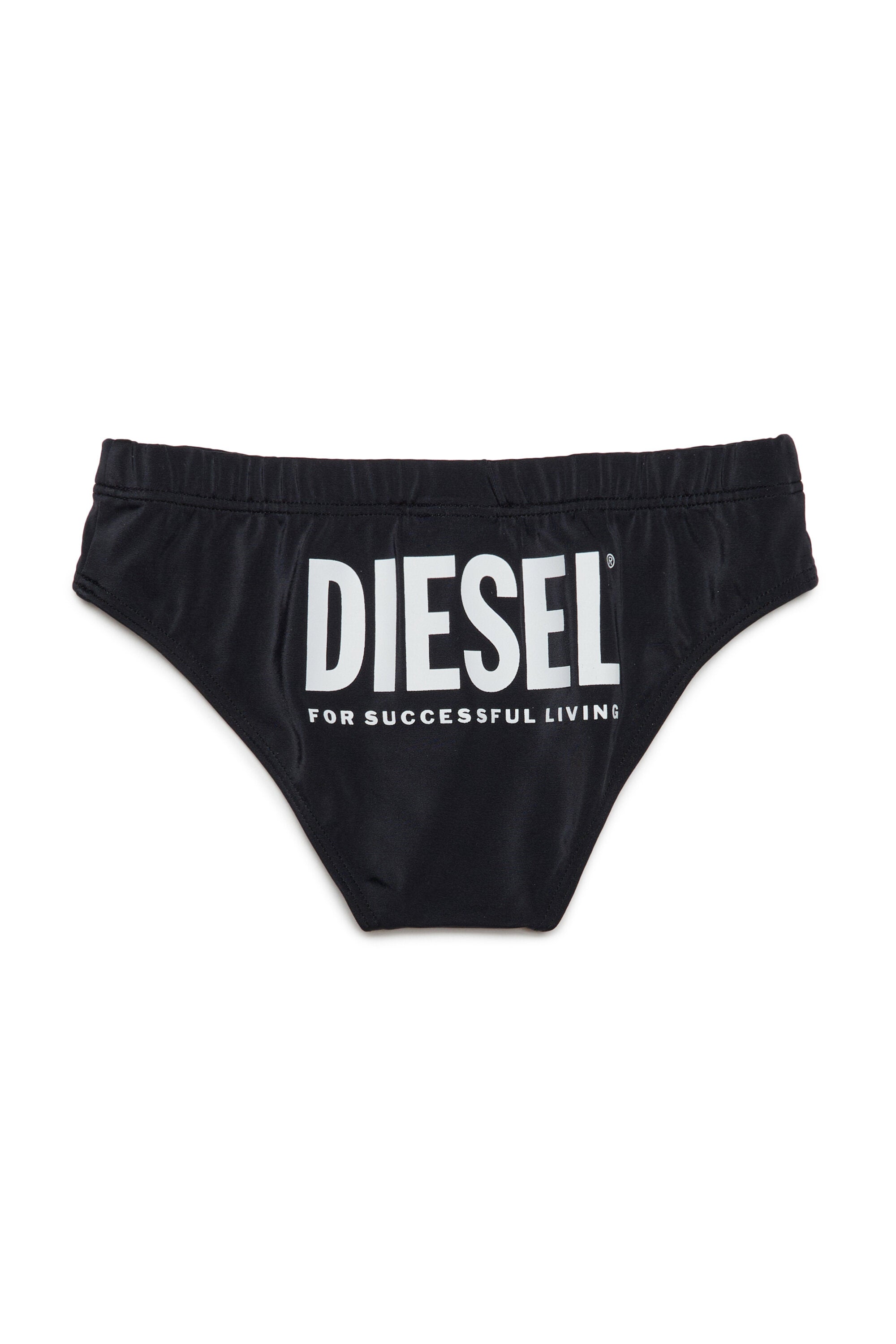 Branded briefs swimsuit