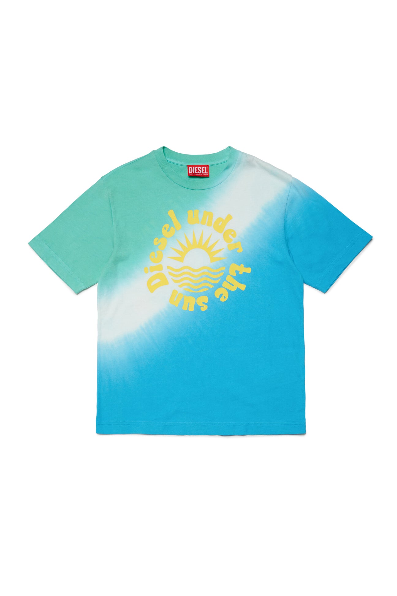 T-shirt multicolor dip-dyed 