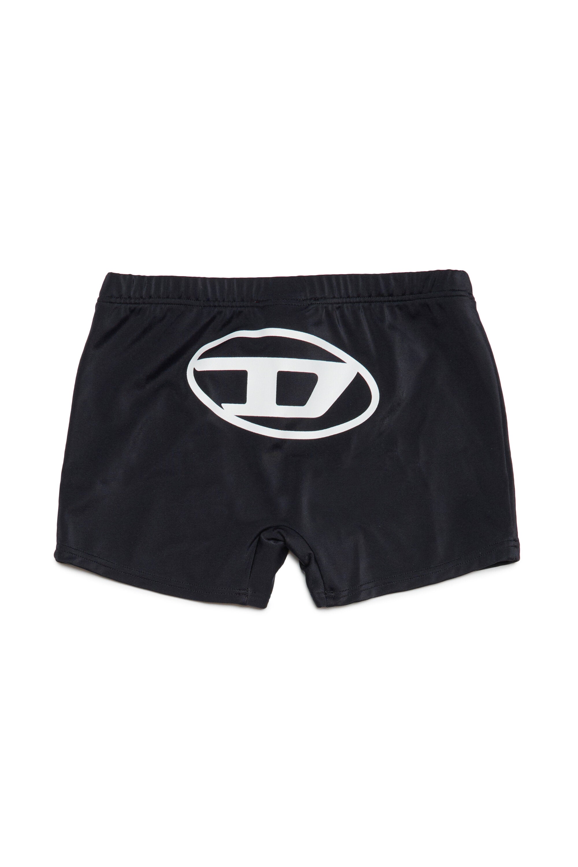 Oval D branded boxer swimsuit