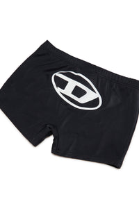 Oval D branded boxer swimsuit