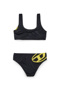 Costume bikini con logo oval D