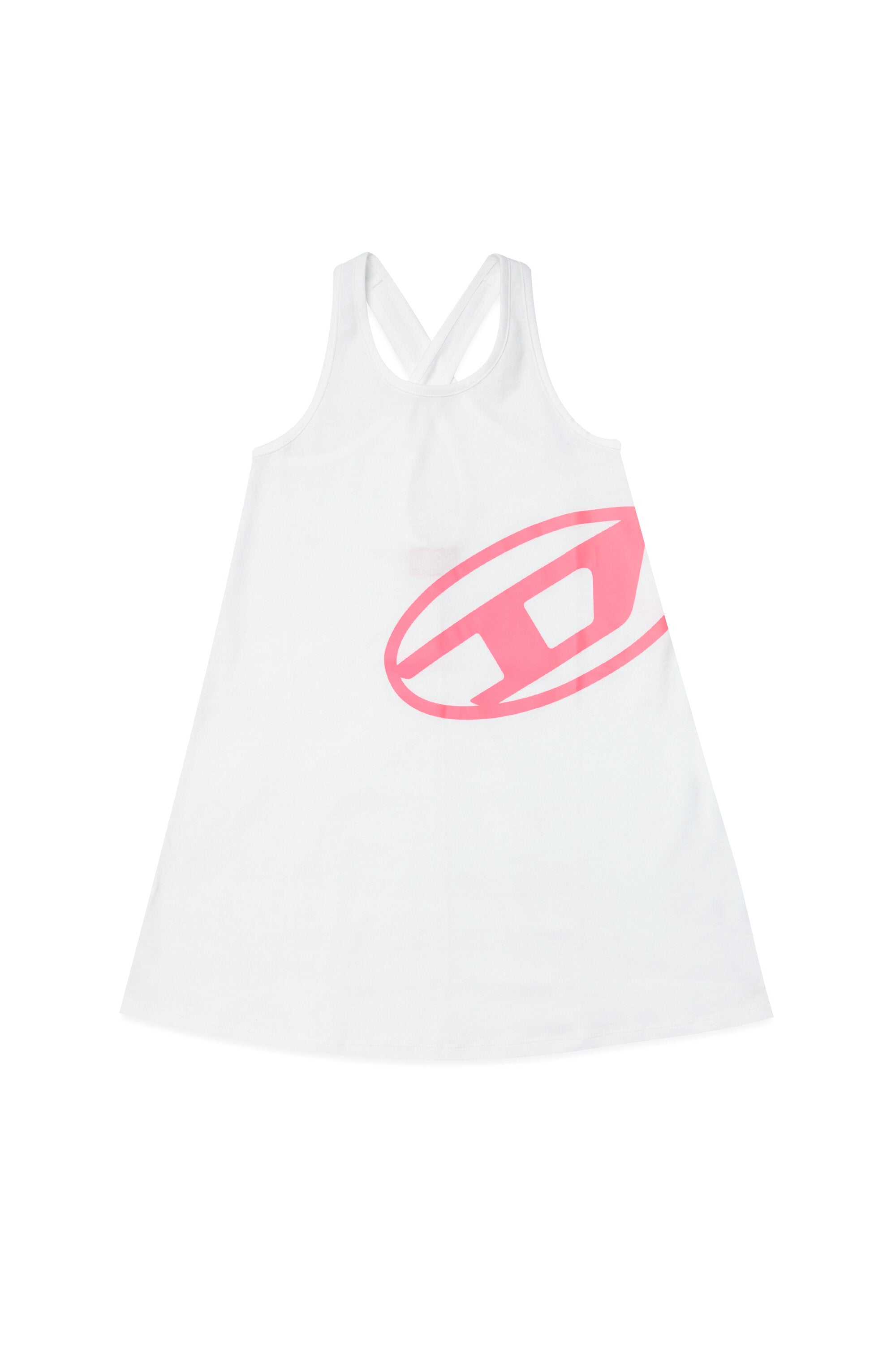 Oval D jersey cover-up dress