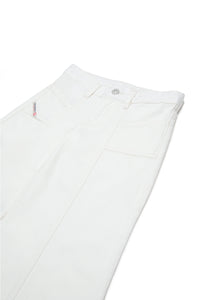 Jeans flare blancos - D-Akii