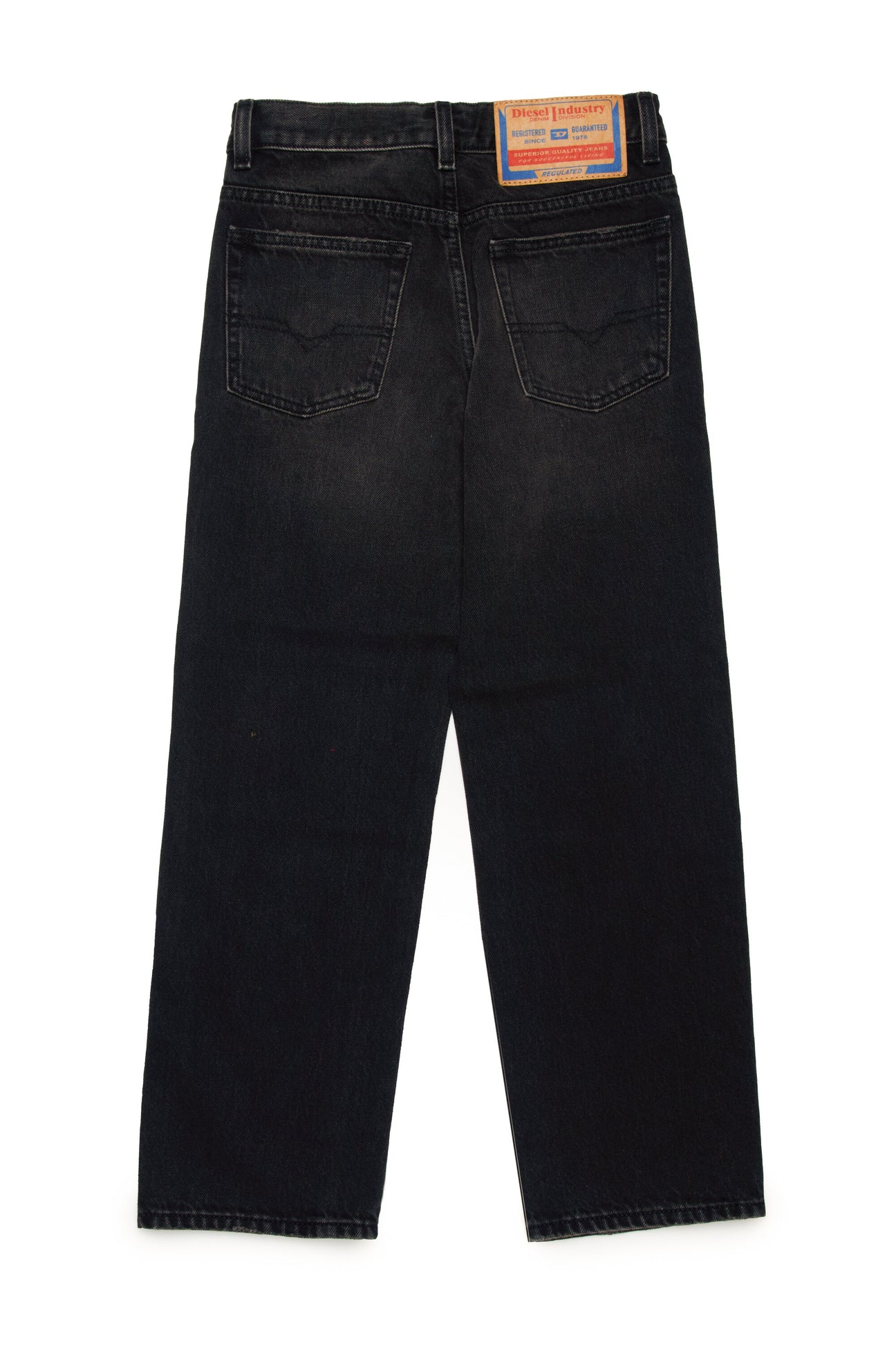 Jeans straight degradado negro - 2001 D-Macro Jeans straight degradado negro - 2001 D-Macro
