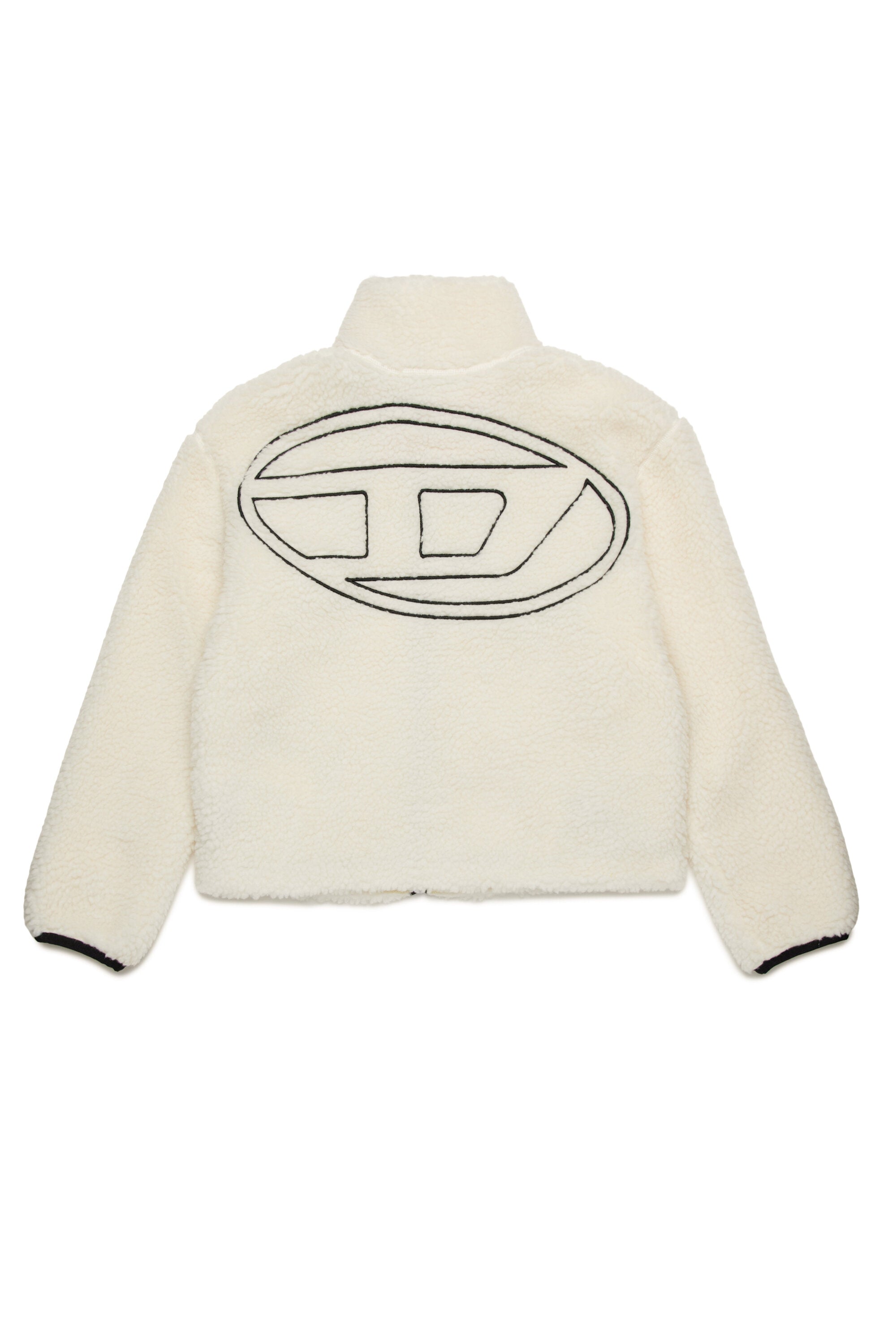 Oval D branded teddy jacket
