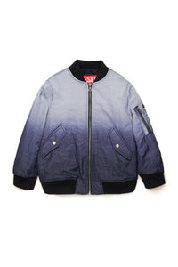 Chaqueta bomber con degradado