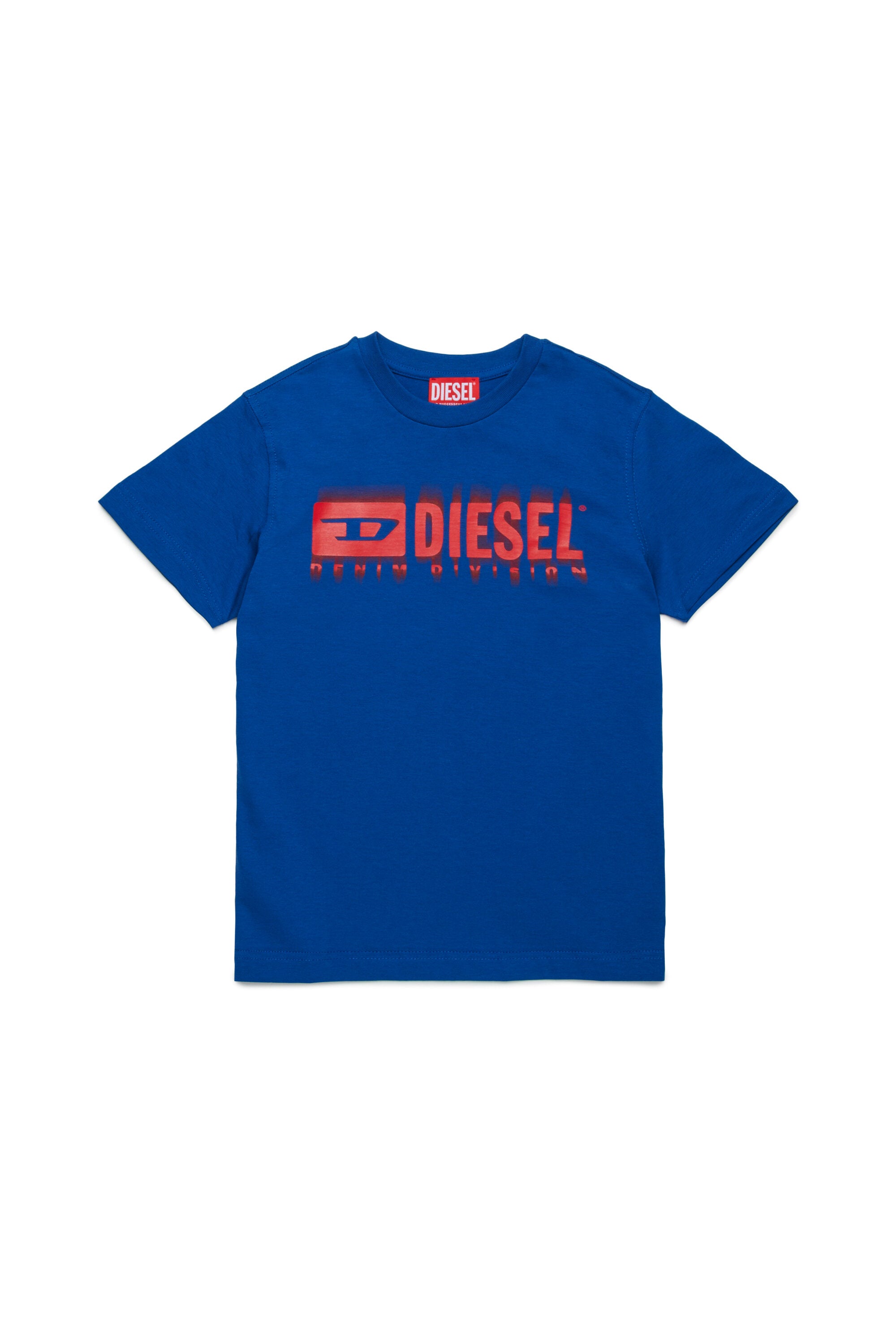 T-shirt con logo degradé