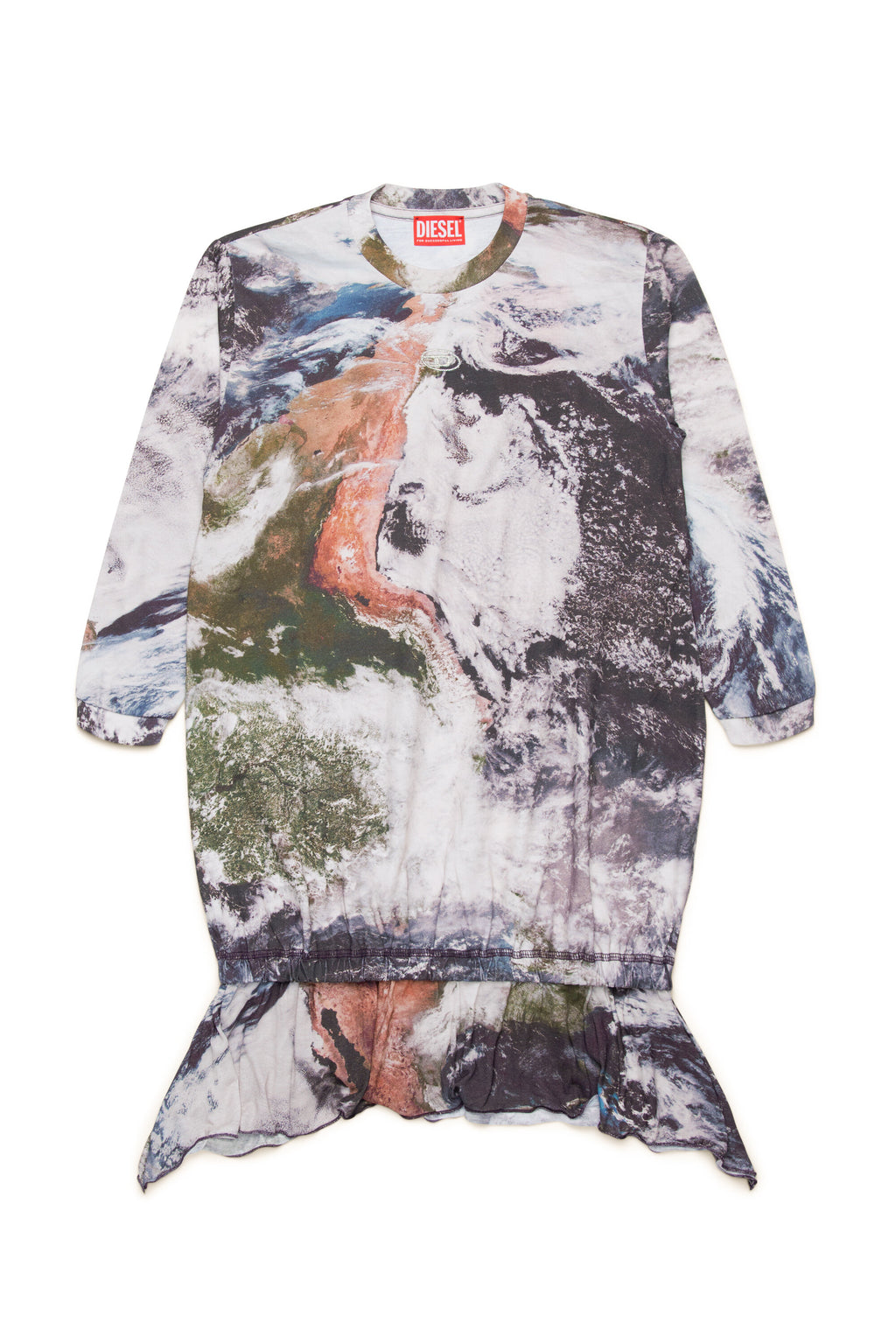 All-over Planet Camou dress