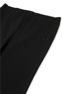 Pantaloni leggings bootcut con logo oval D