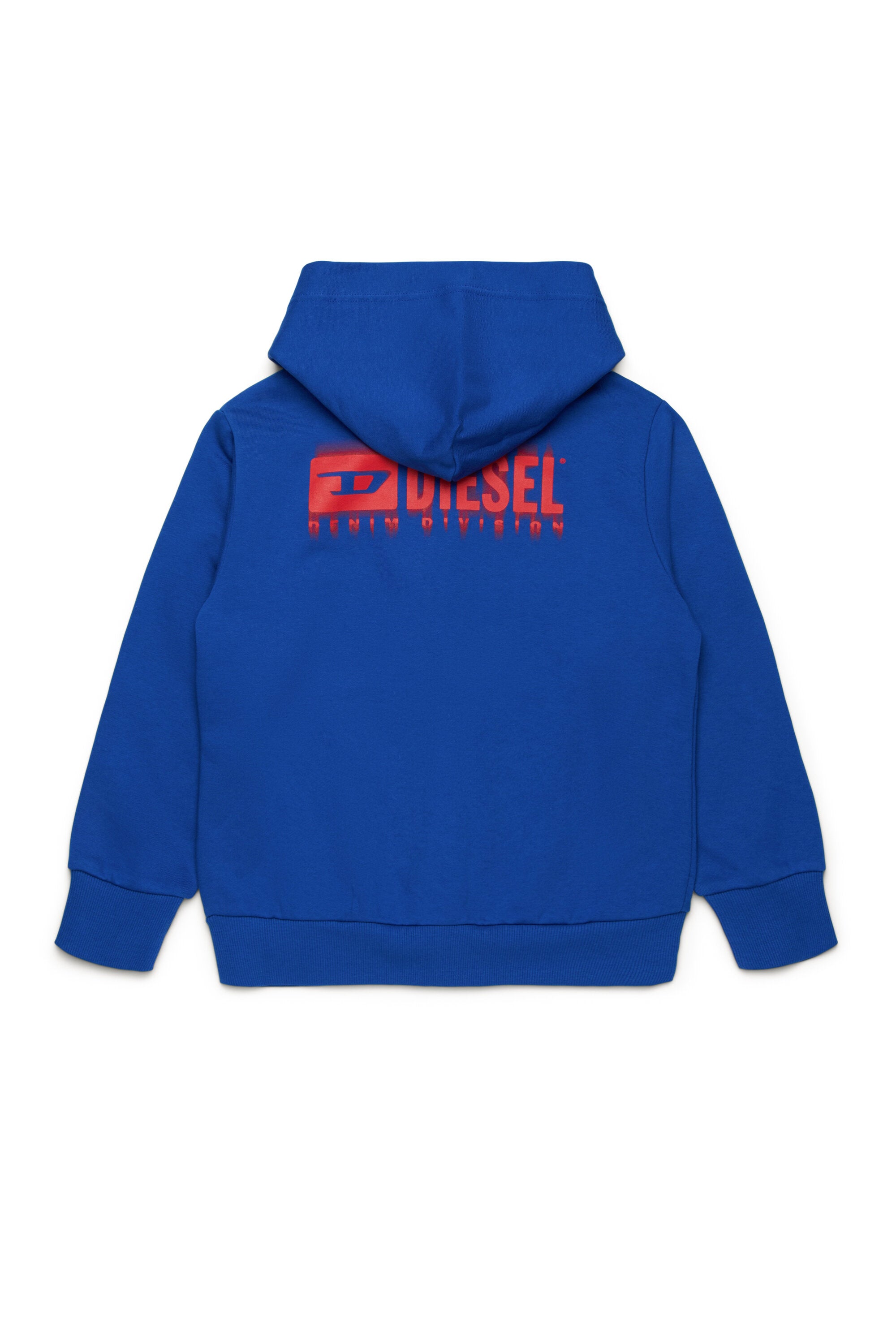 Sudadera con capucha y logo degradado