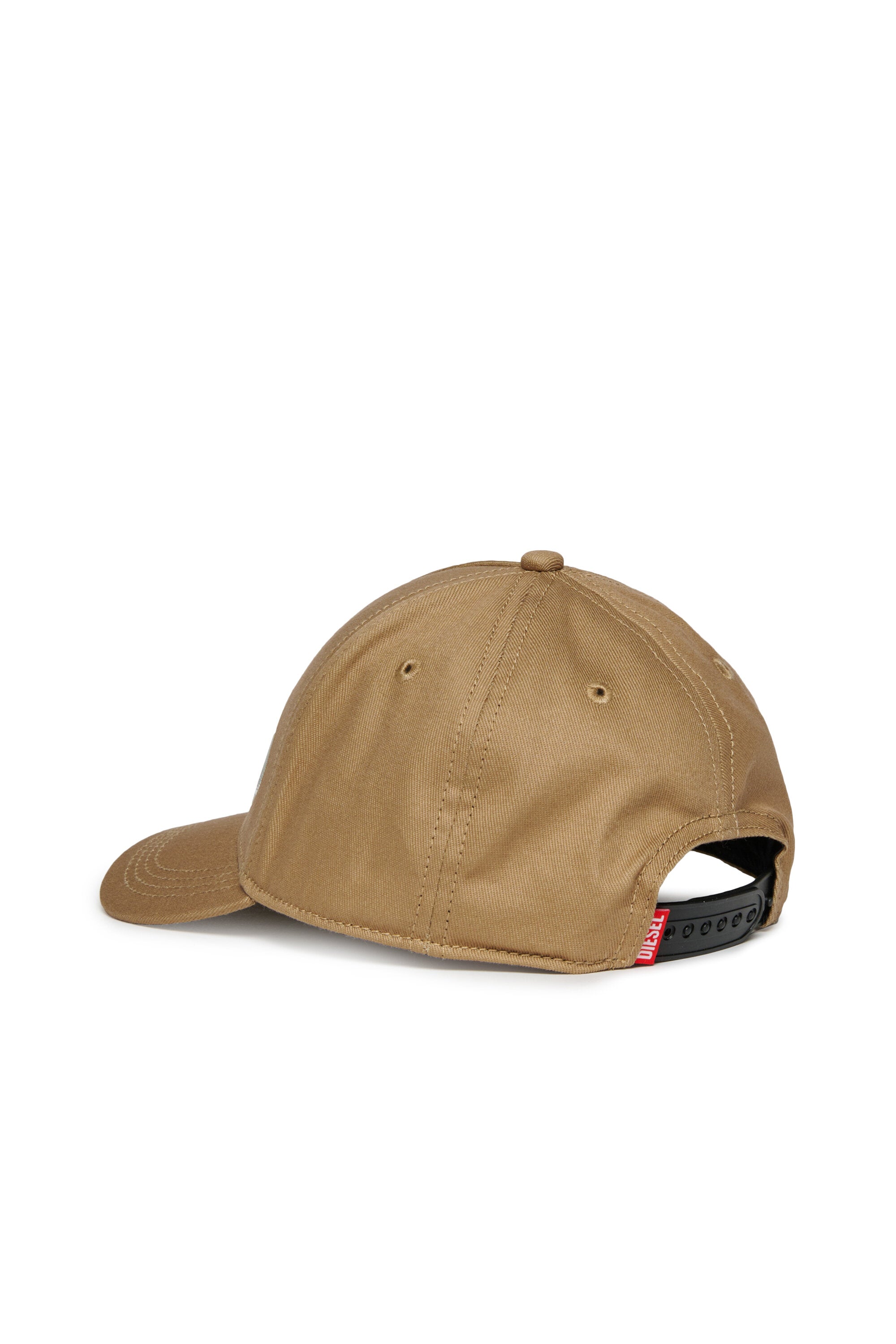 Gorra de béisbol de gabardina con logotipo Oval D