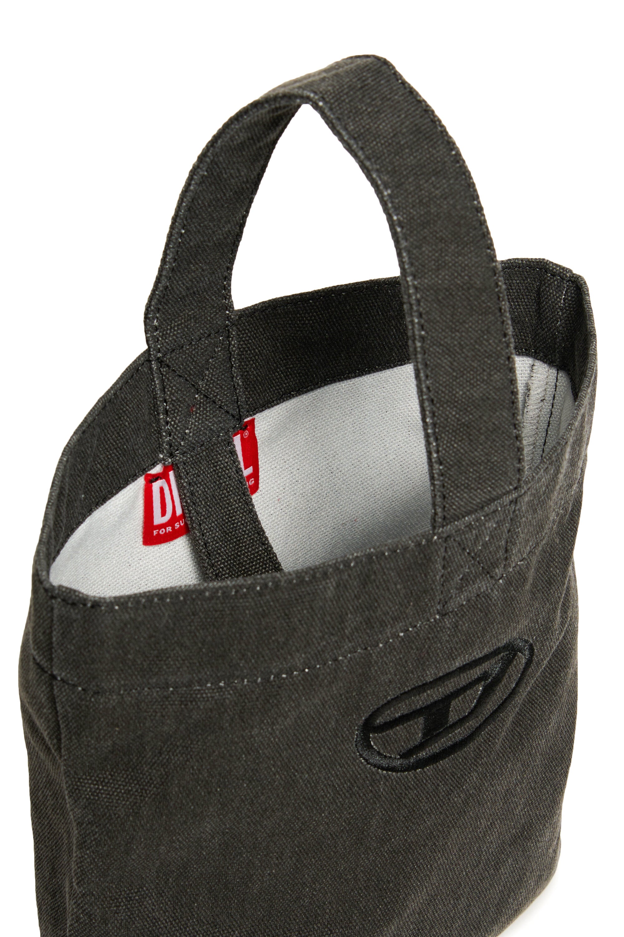 Sac seau en toile avec logo Oval D