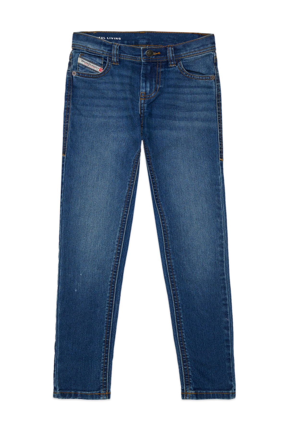 Jeans skinny fit blu medio