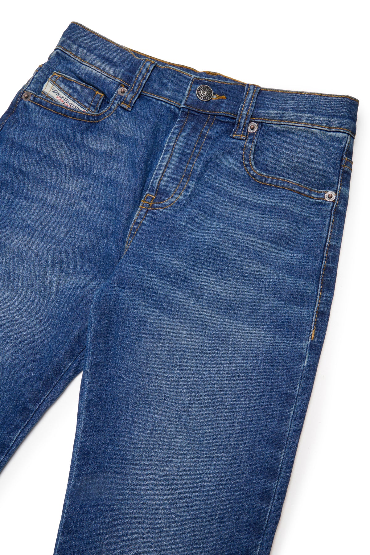 Medium blue regular fit jeans