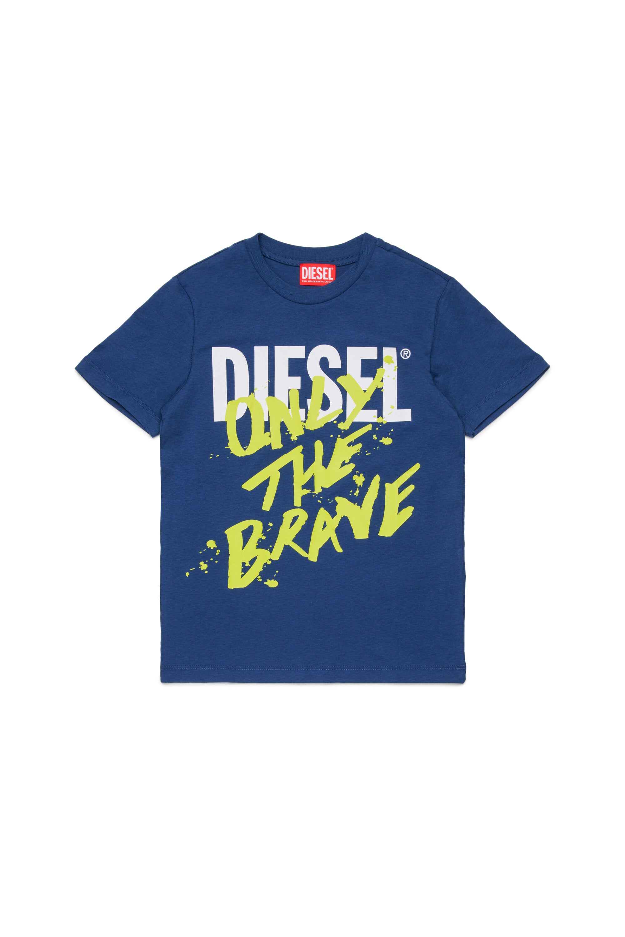 Camiseta de punto con logo Diesel Only the Brave
