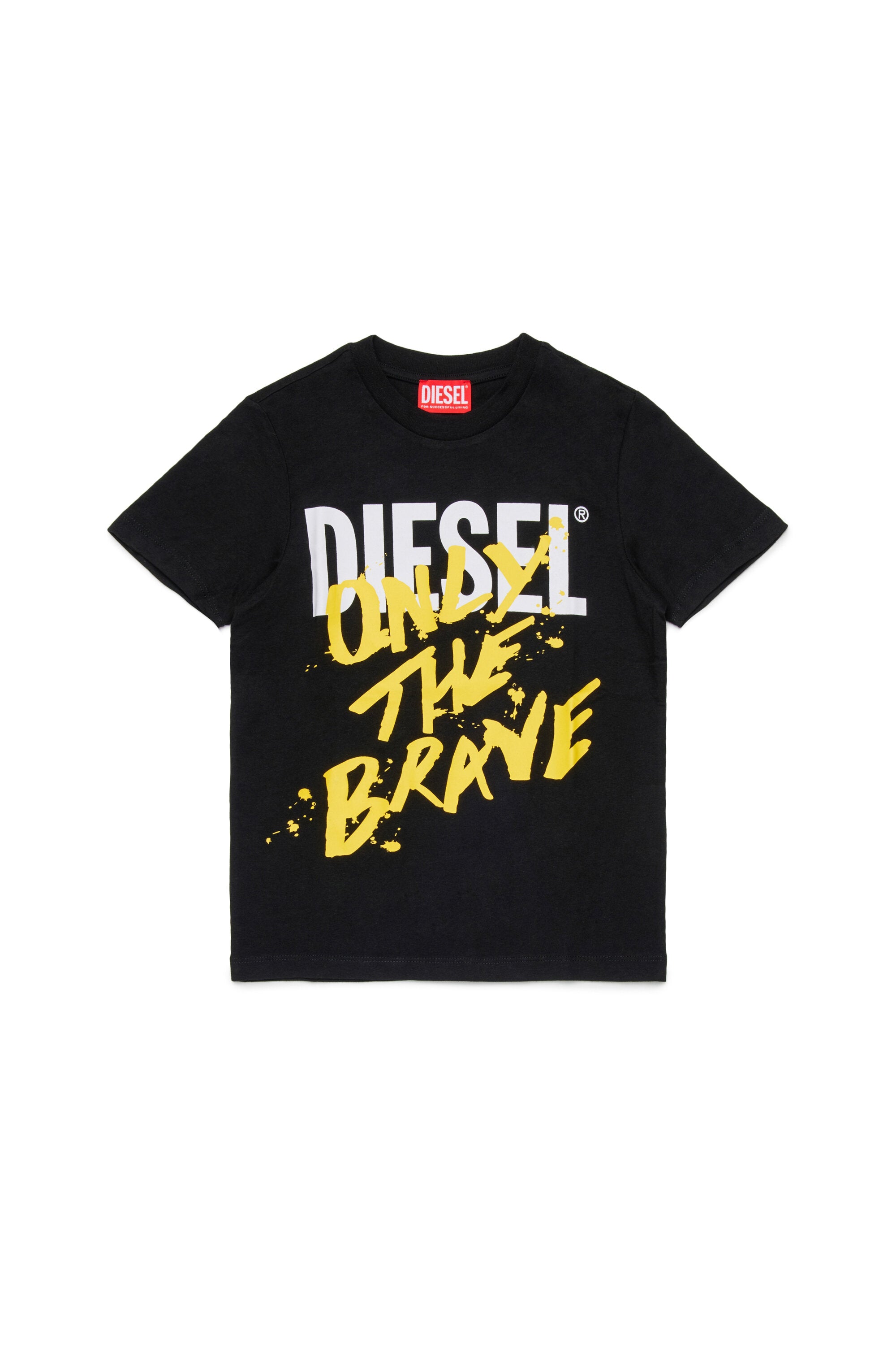 Camiseta de punto con logo Diesel Only the Brave
