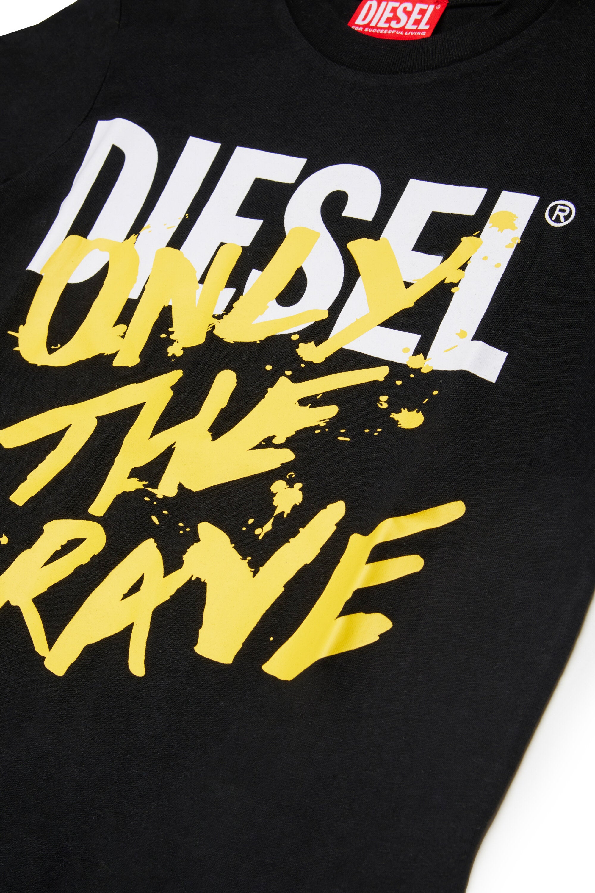 Camiseta de punto con logo Diesel Only the Brave