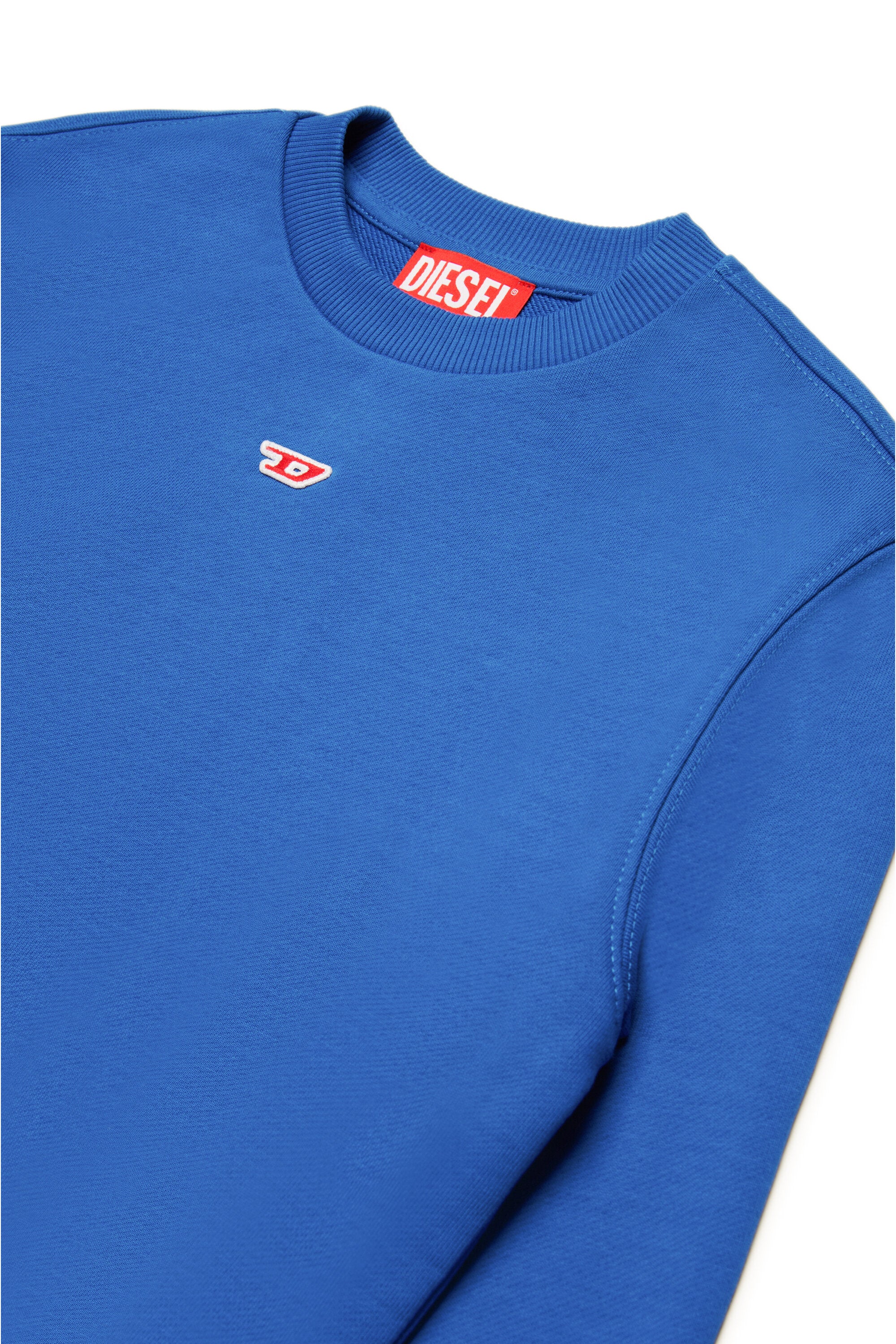 Sudadera de cuello redondo con parche