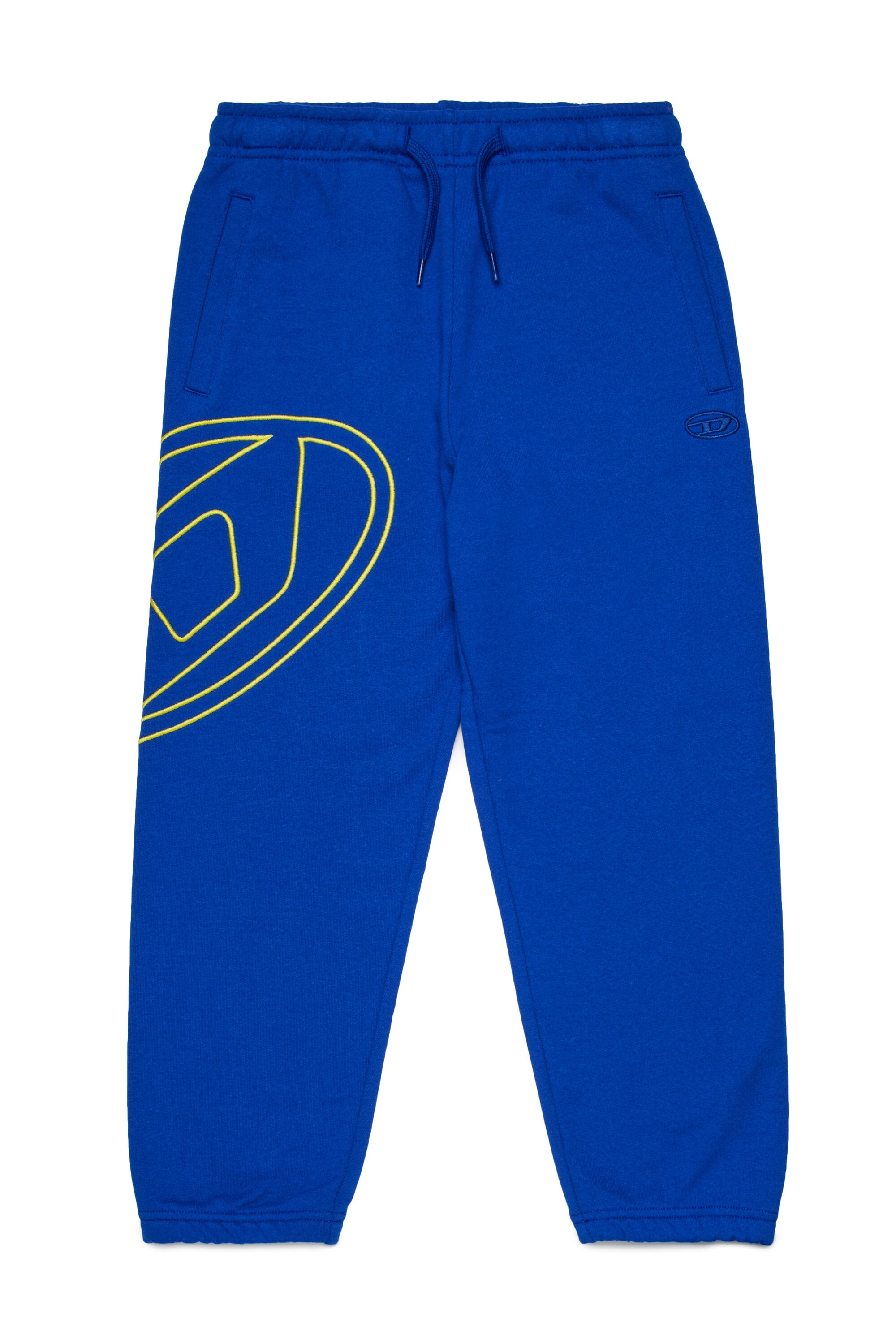 Pantaloni jogger in felpa con maxi logo Oval D