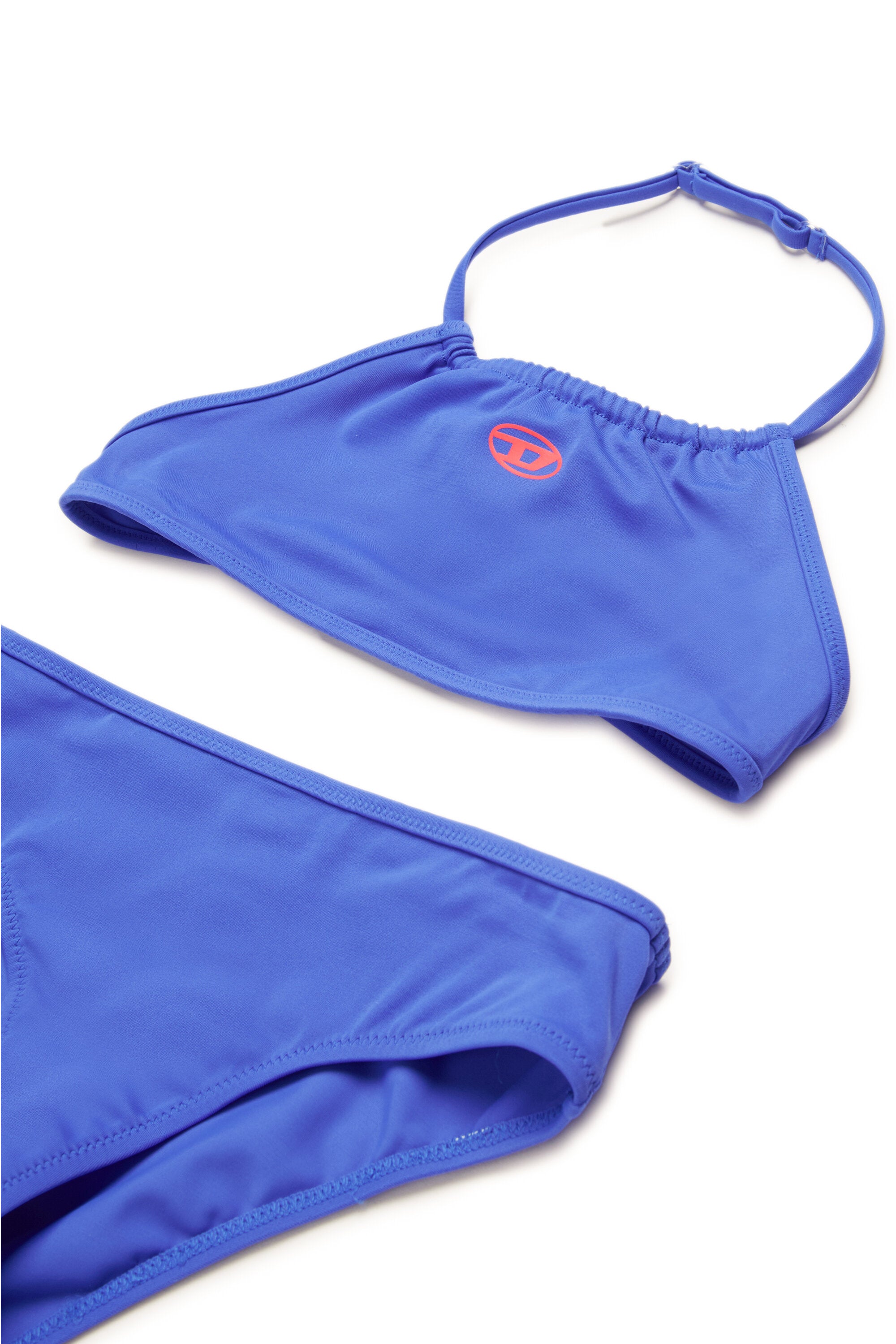 Costume bikini con logo Oval D