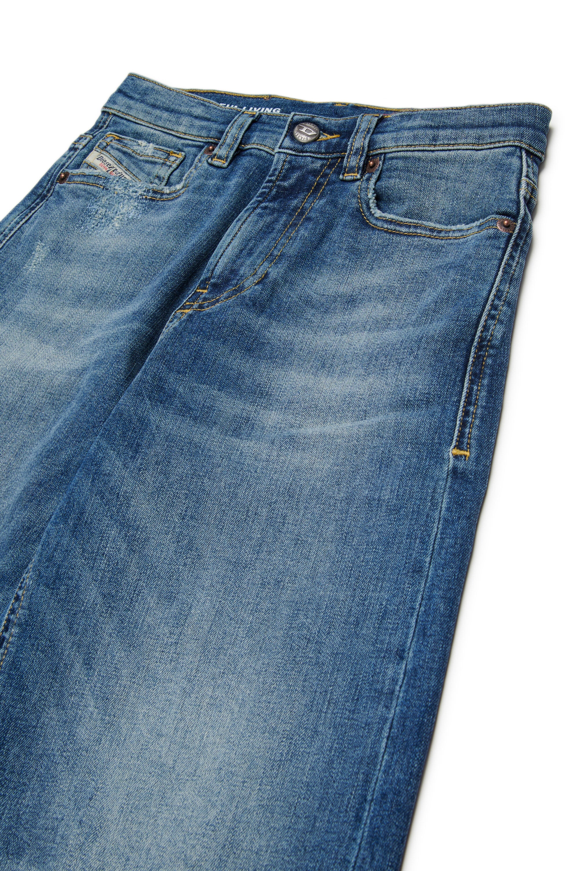 Relaxed-Fit-Jeans mit mittelblauer Waschung - D-Argjx