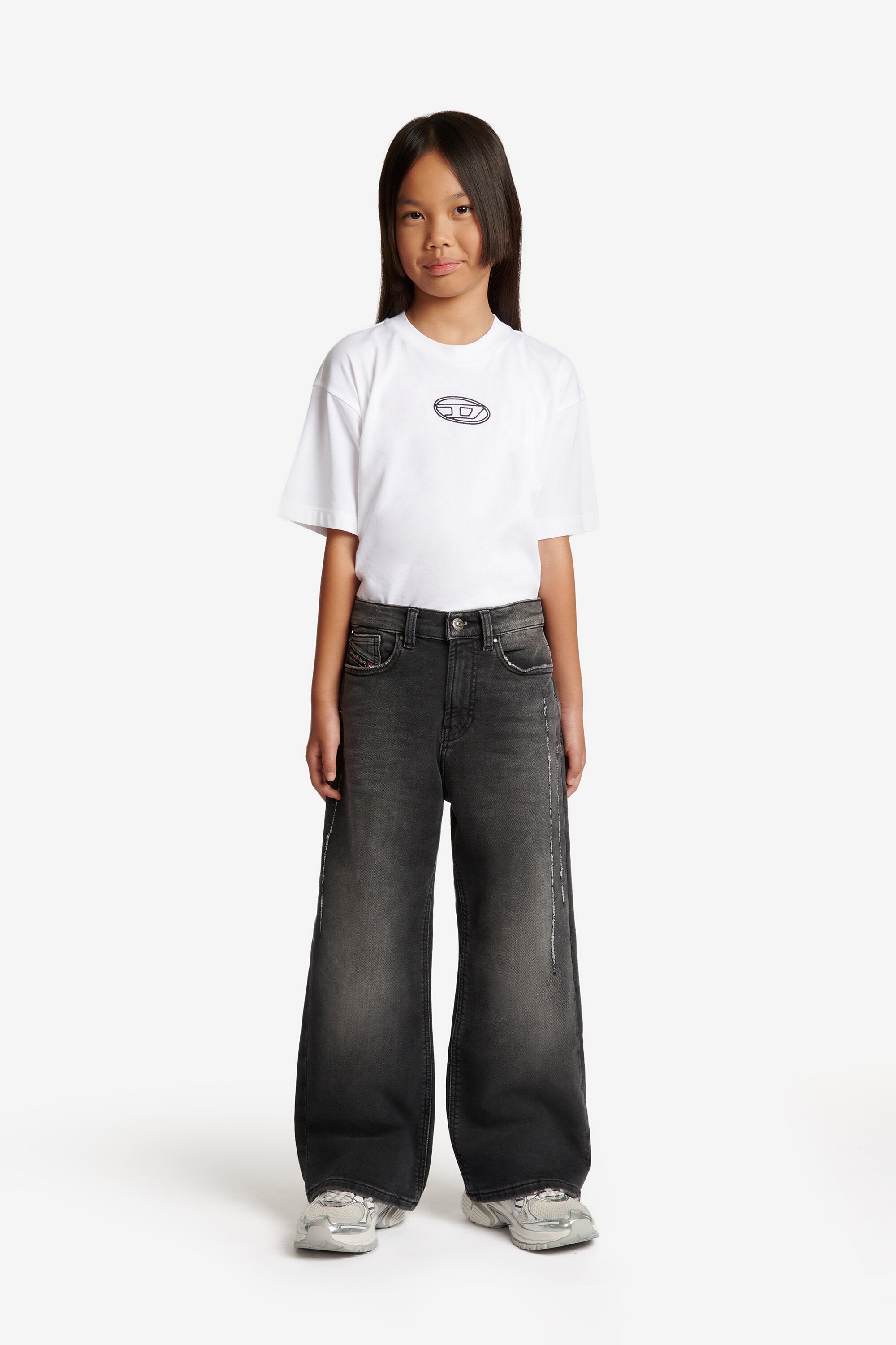 JoggJeans® relaxed fit lavaggio nero - D-Argjx