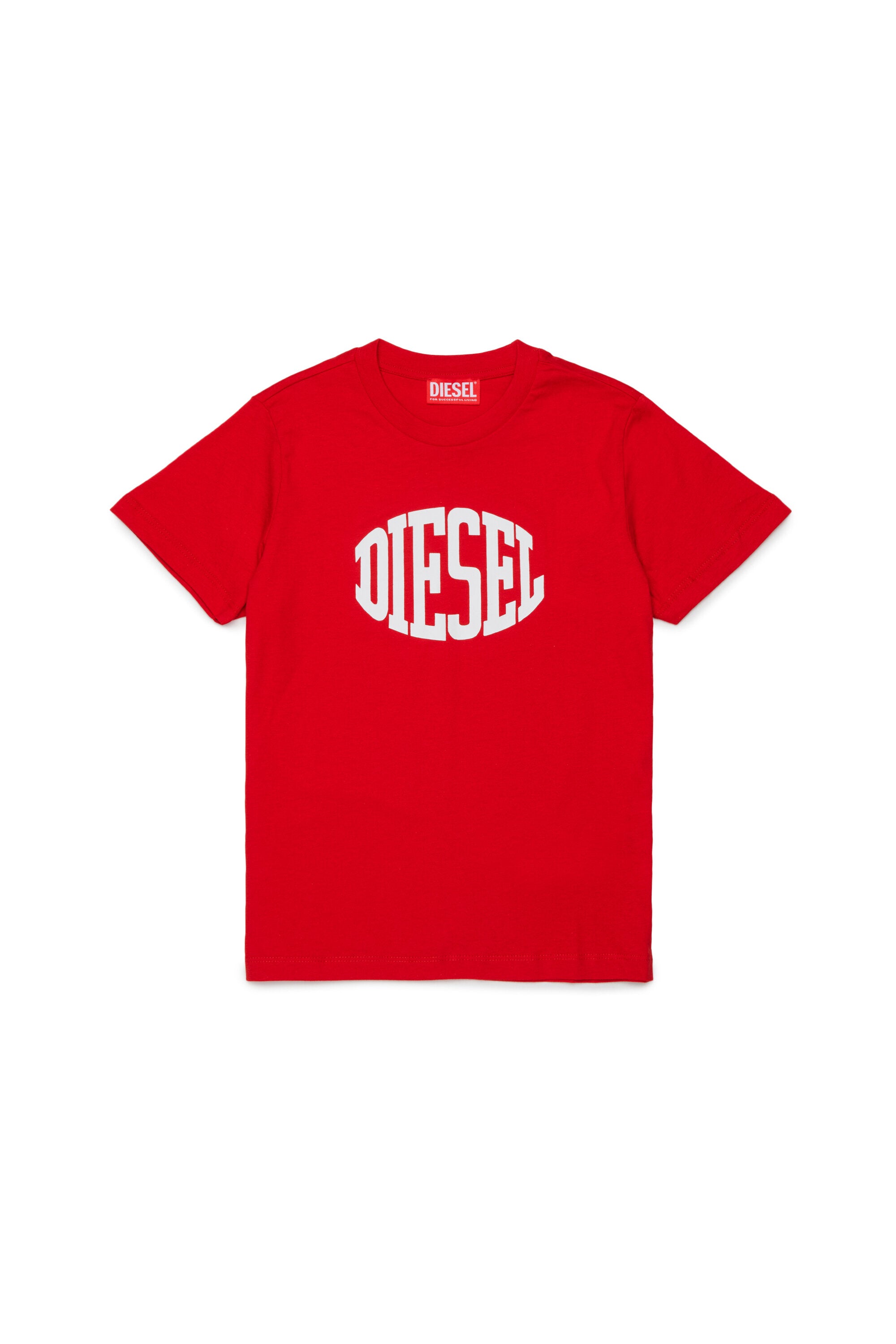 T-shirt con logo frontale