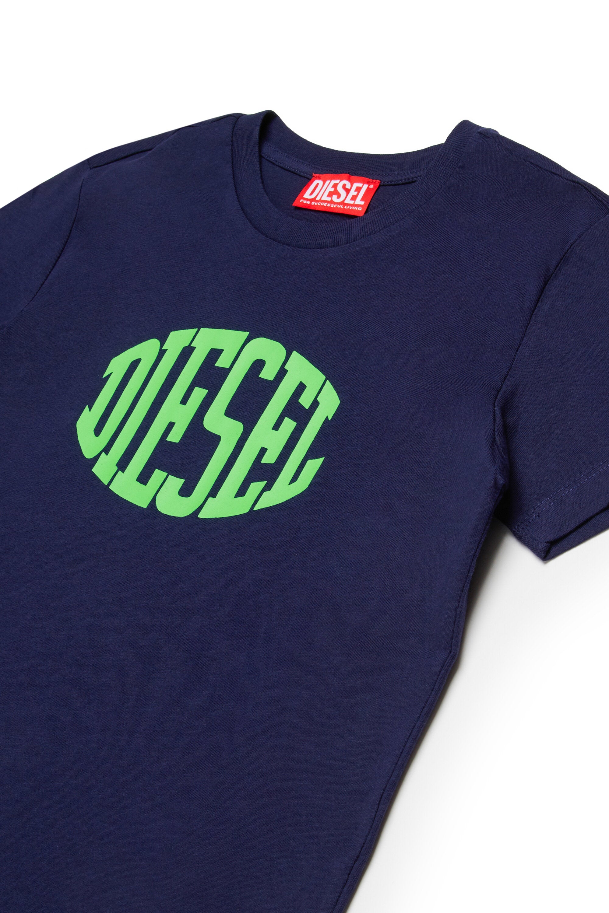 T-shirt con logo frontale