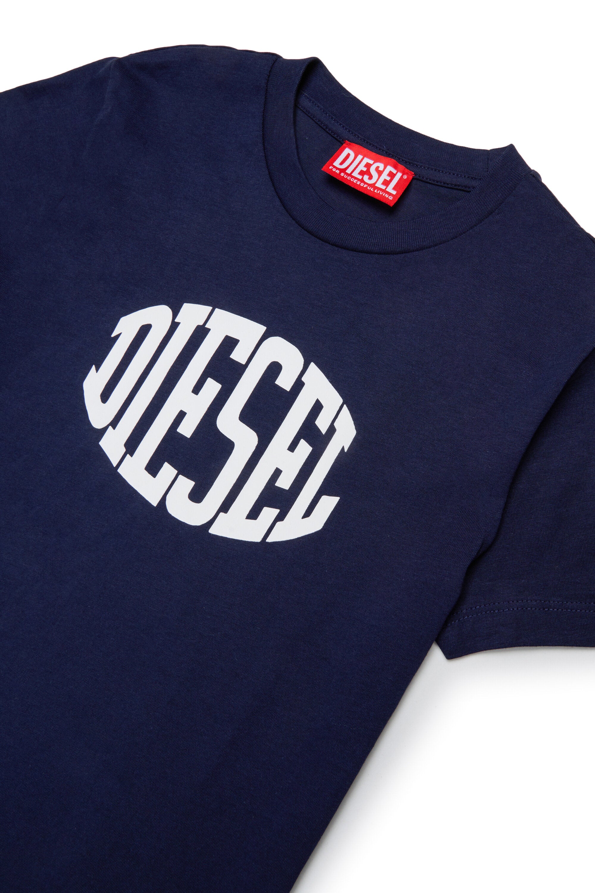 T-shirt con logo frontale