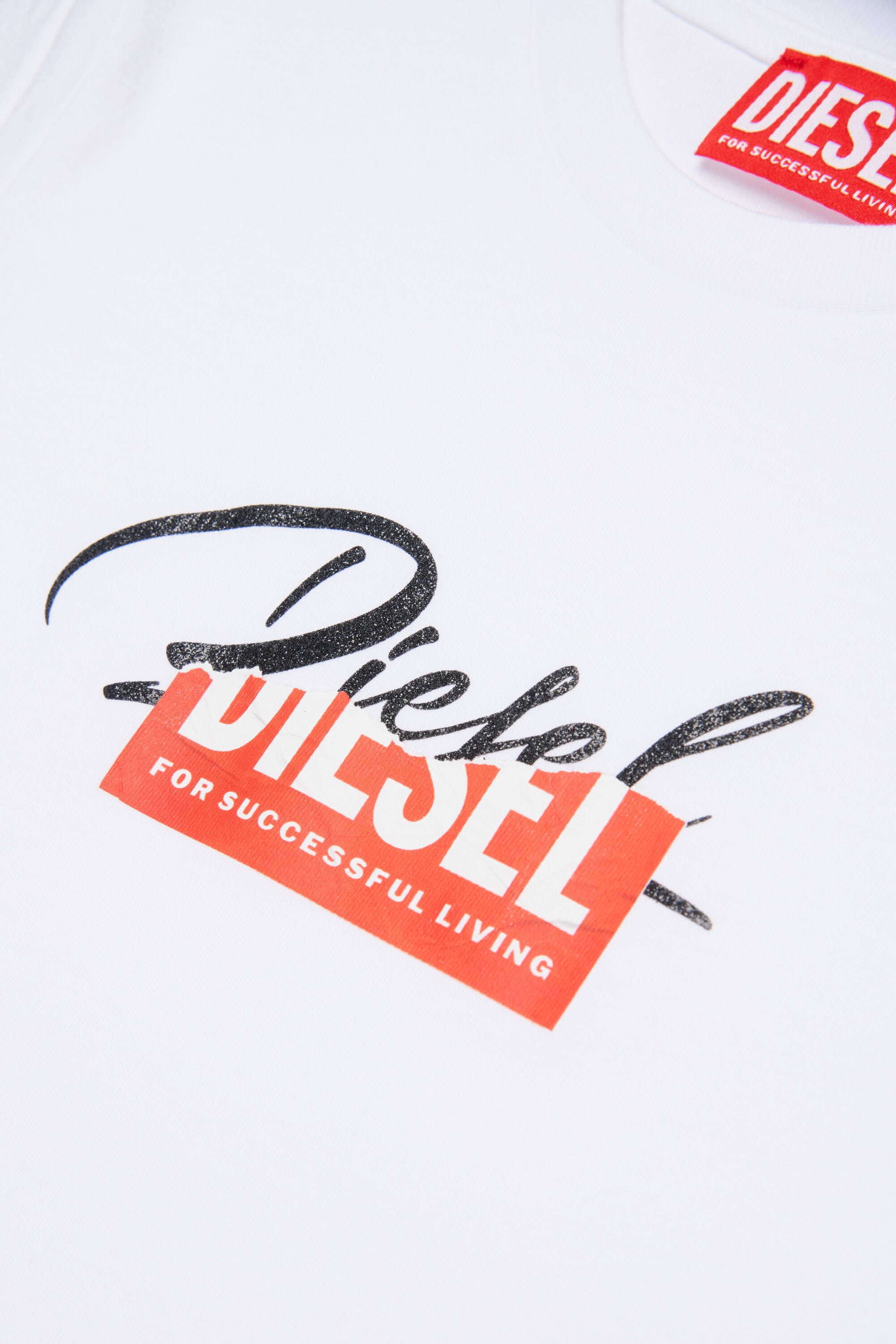 Jersey T-shirt with superimposed logo | BRAVE KID