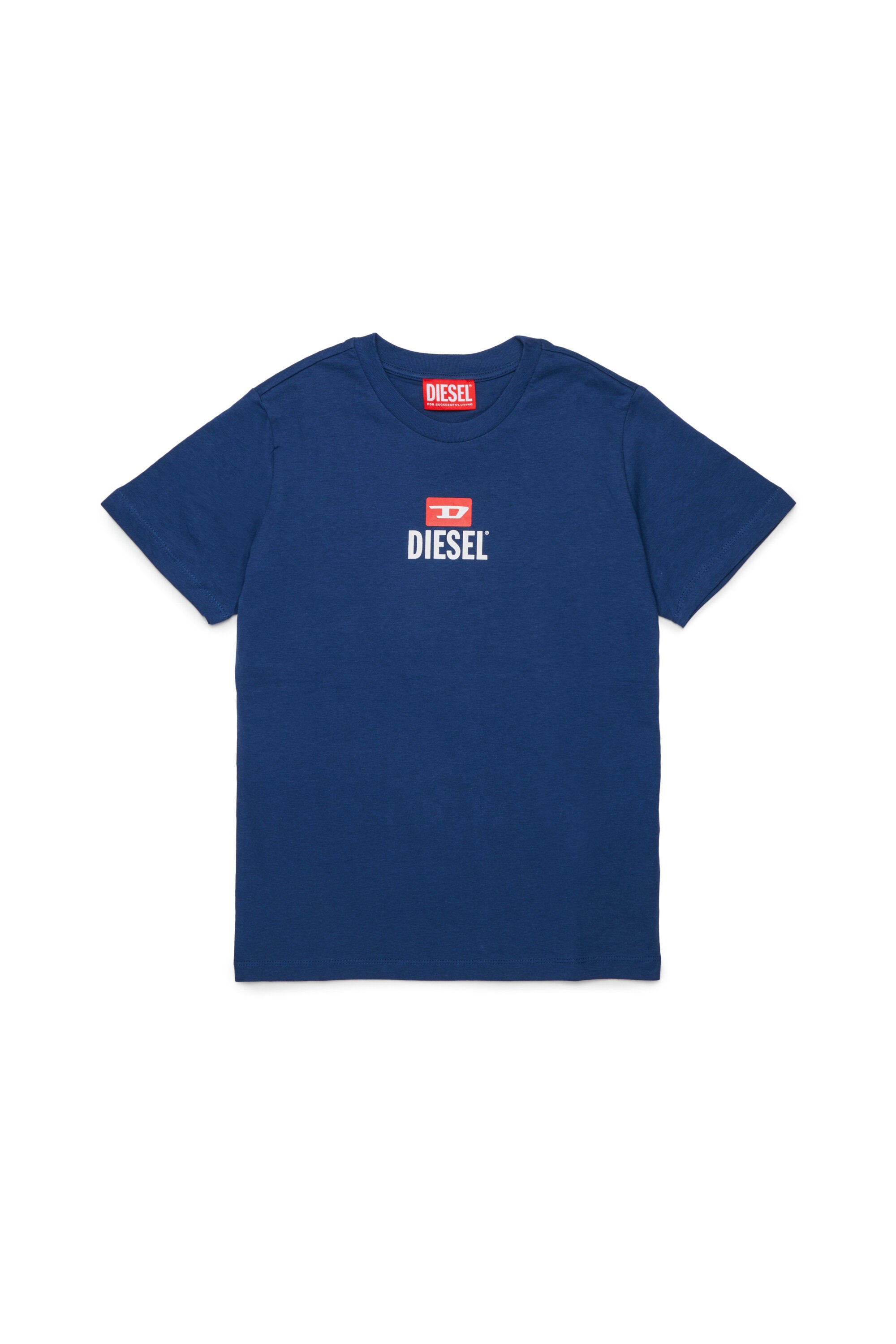 Camiseta con logo D Diesel