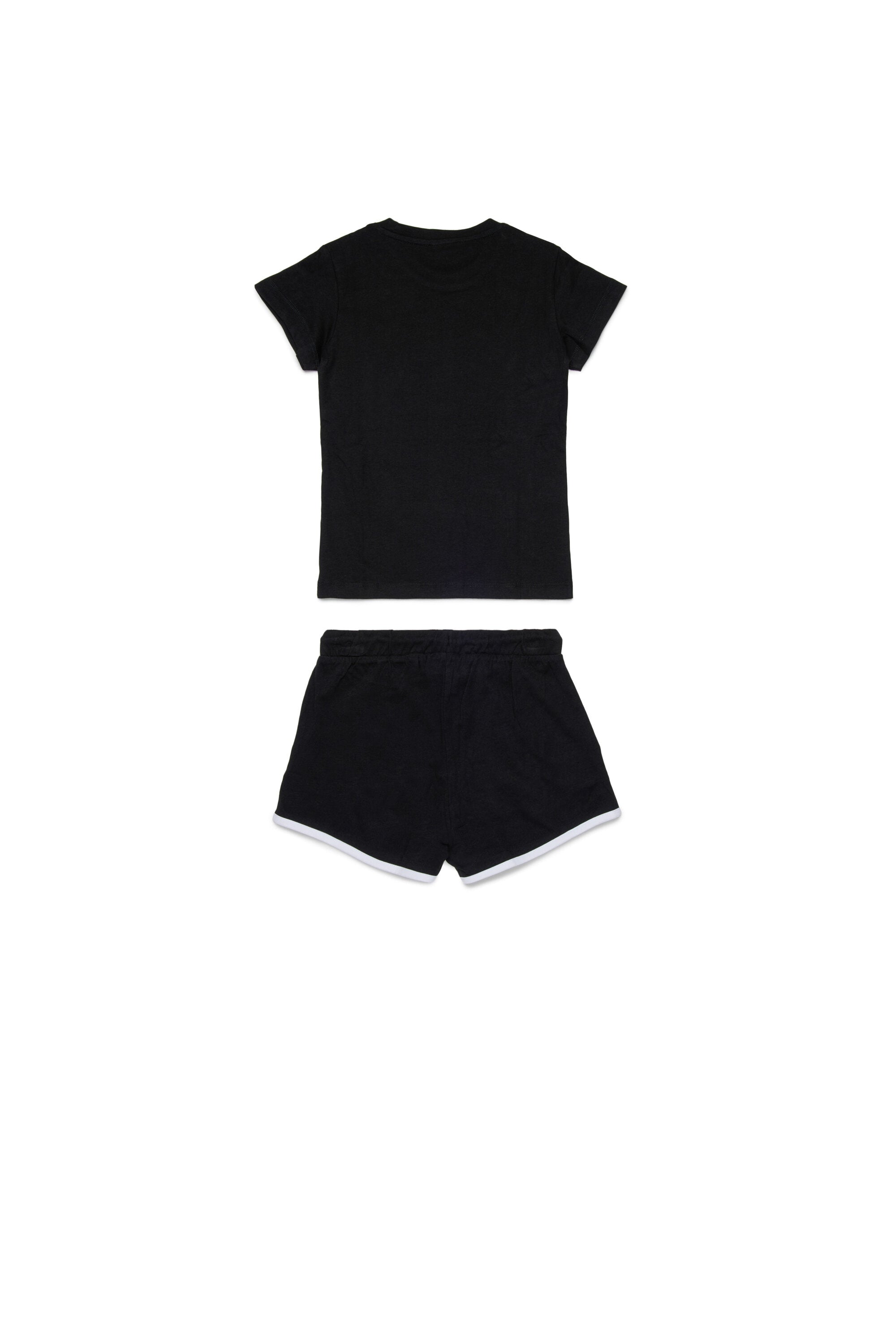 Ensemble t-shirt et short en jersey avec logo