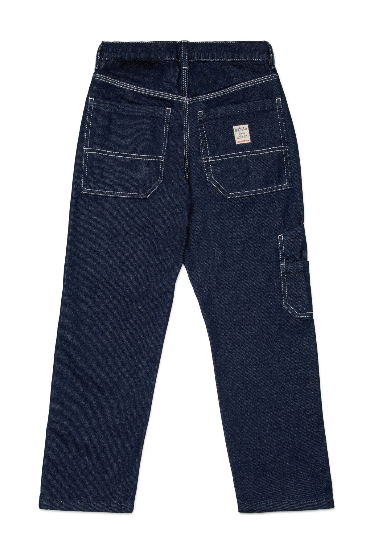 Dark blue regular fit jeans - D-Berr