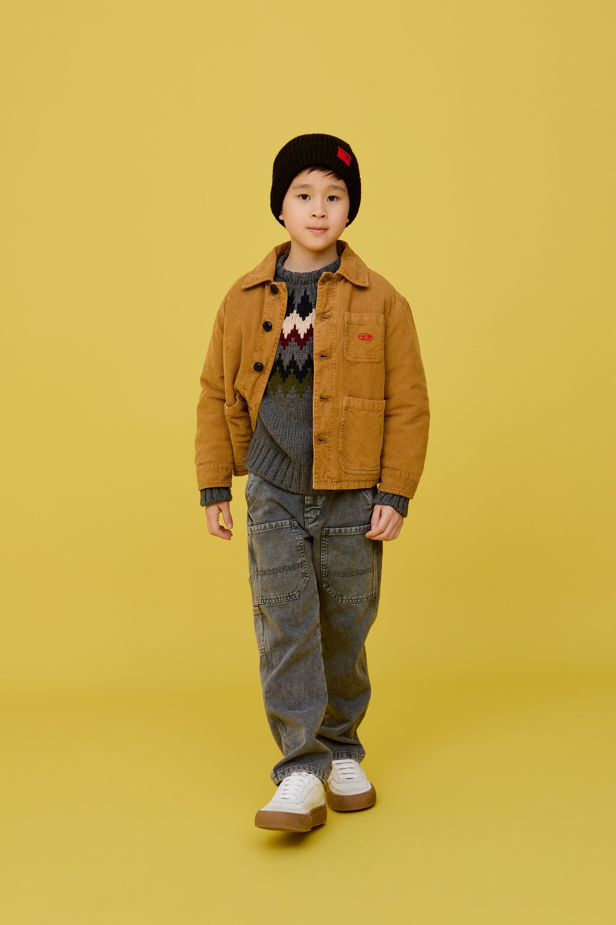 Jeans mit Regular-Passform und Washed-Effekt - D-Berr