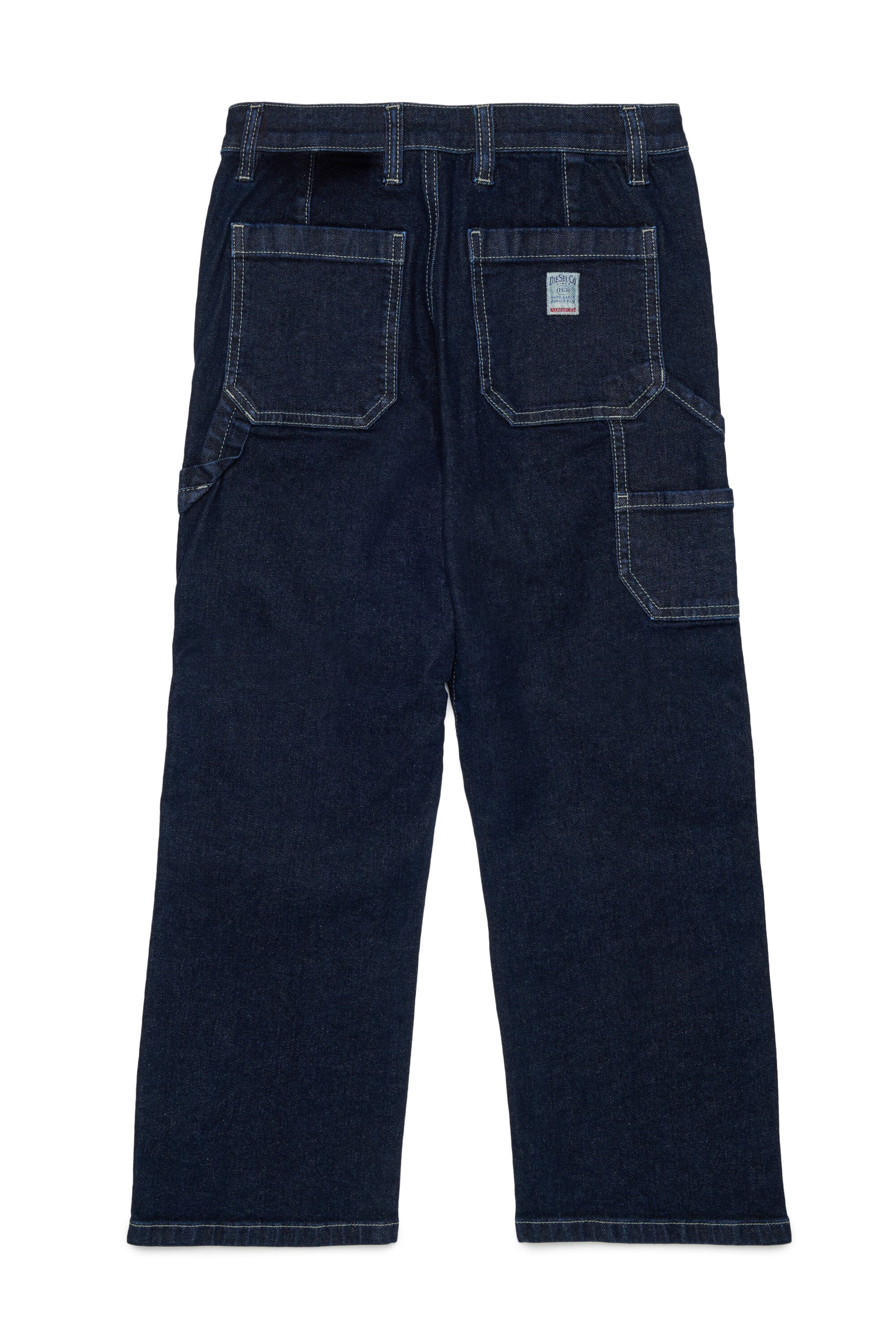 Jeans relaxed fit blu scuro - D-Bart