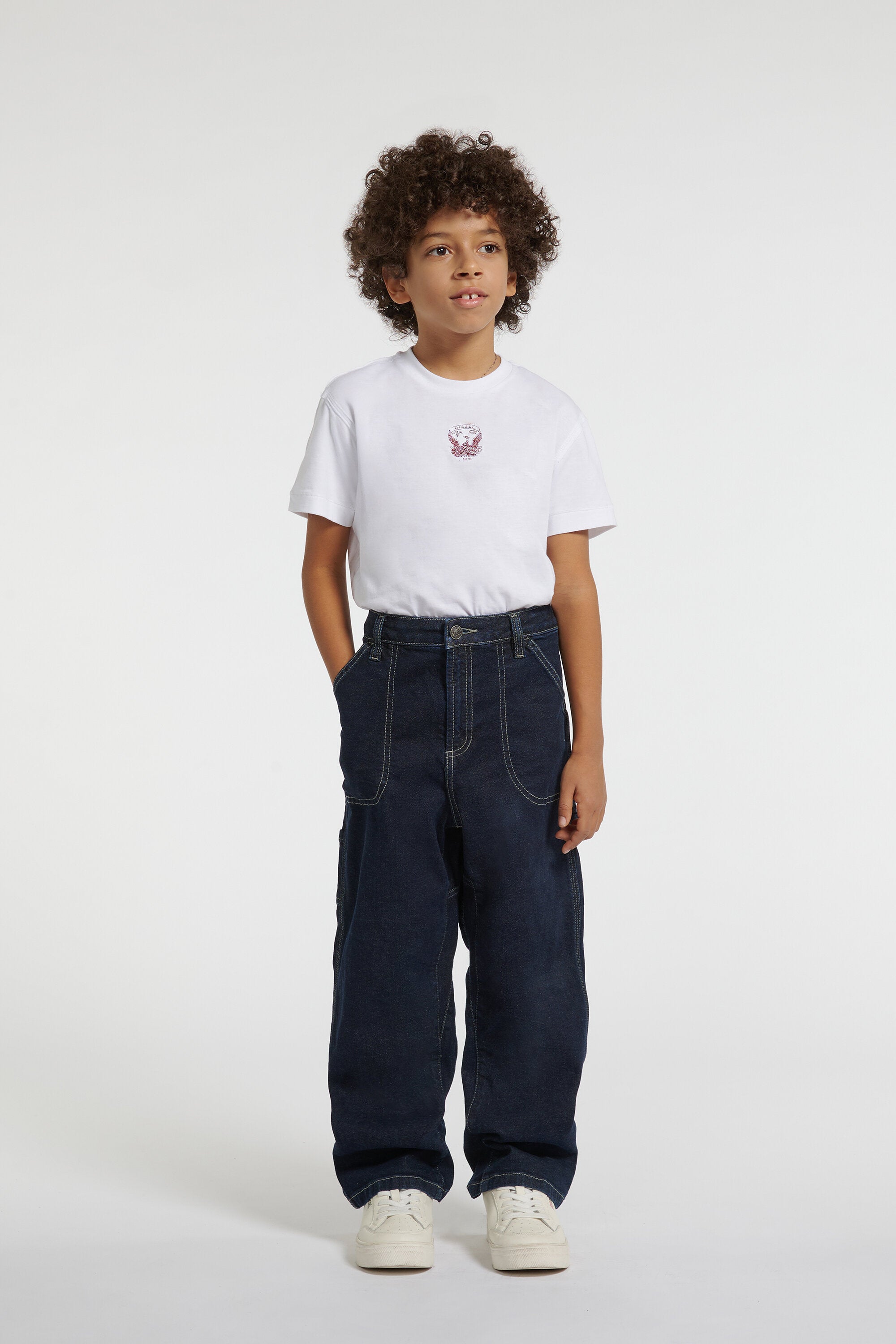Jeans Relaxed Fit in Dunkelblau - D-Bart