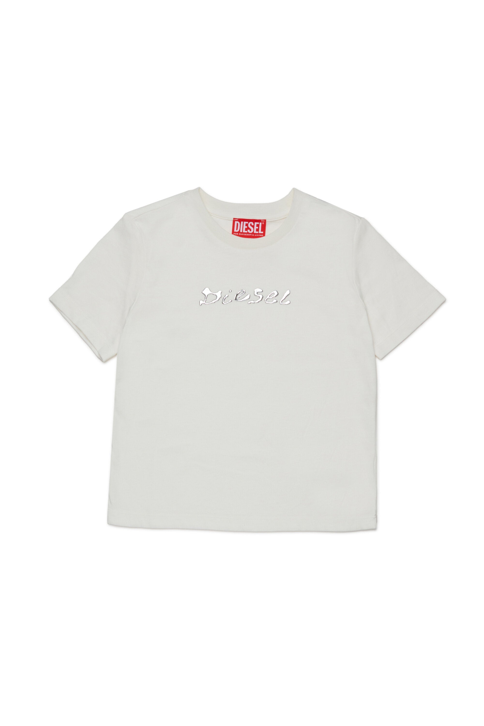 Camiseta de algodón con estampado Diesel