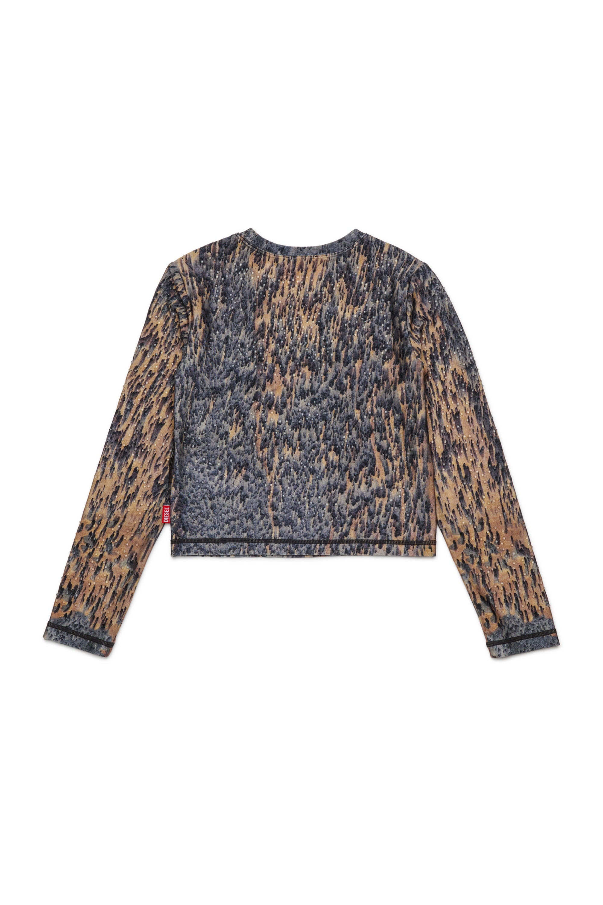 Camiseta en tejido elástico allover Acid Rain