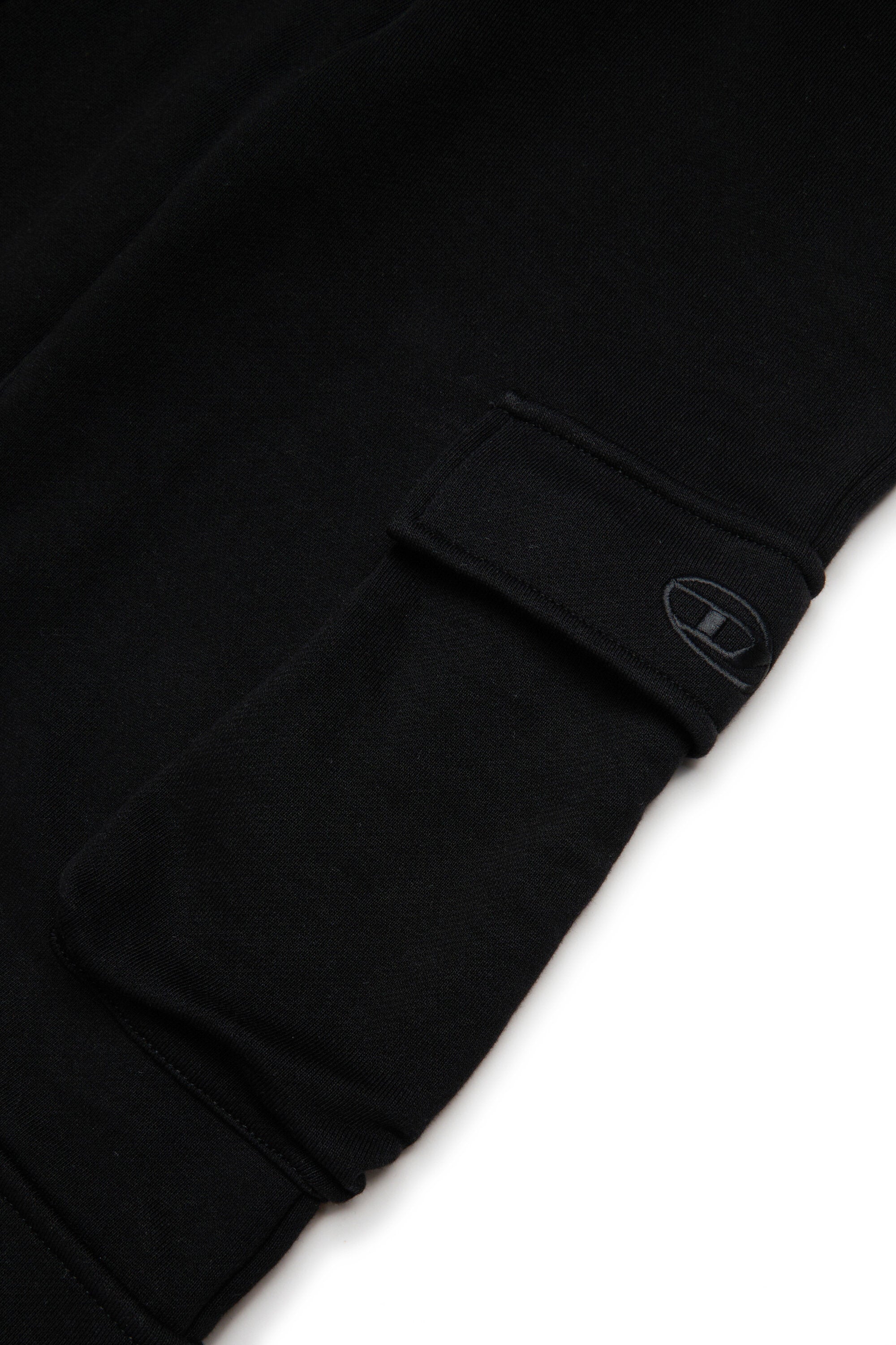 Pantalones cargo de felpa