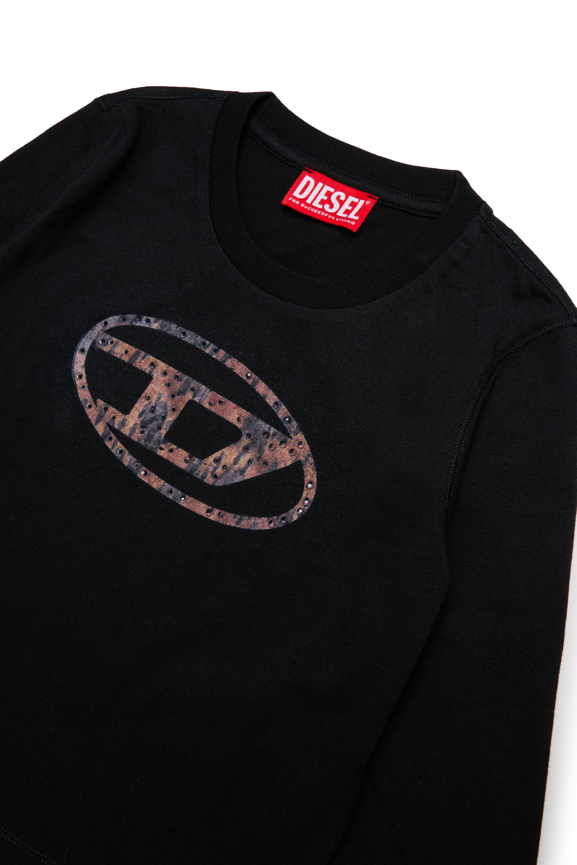 T-shirt à manches longues portant la marque Oval D "Acid Rain".