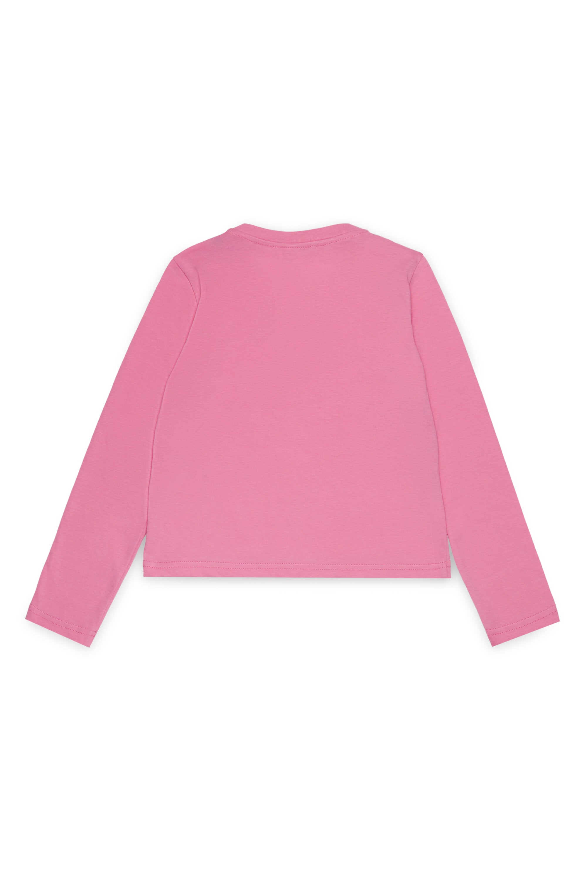 T-shirt manica lunga in jersey con logo Oval D