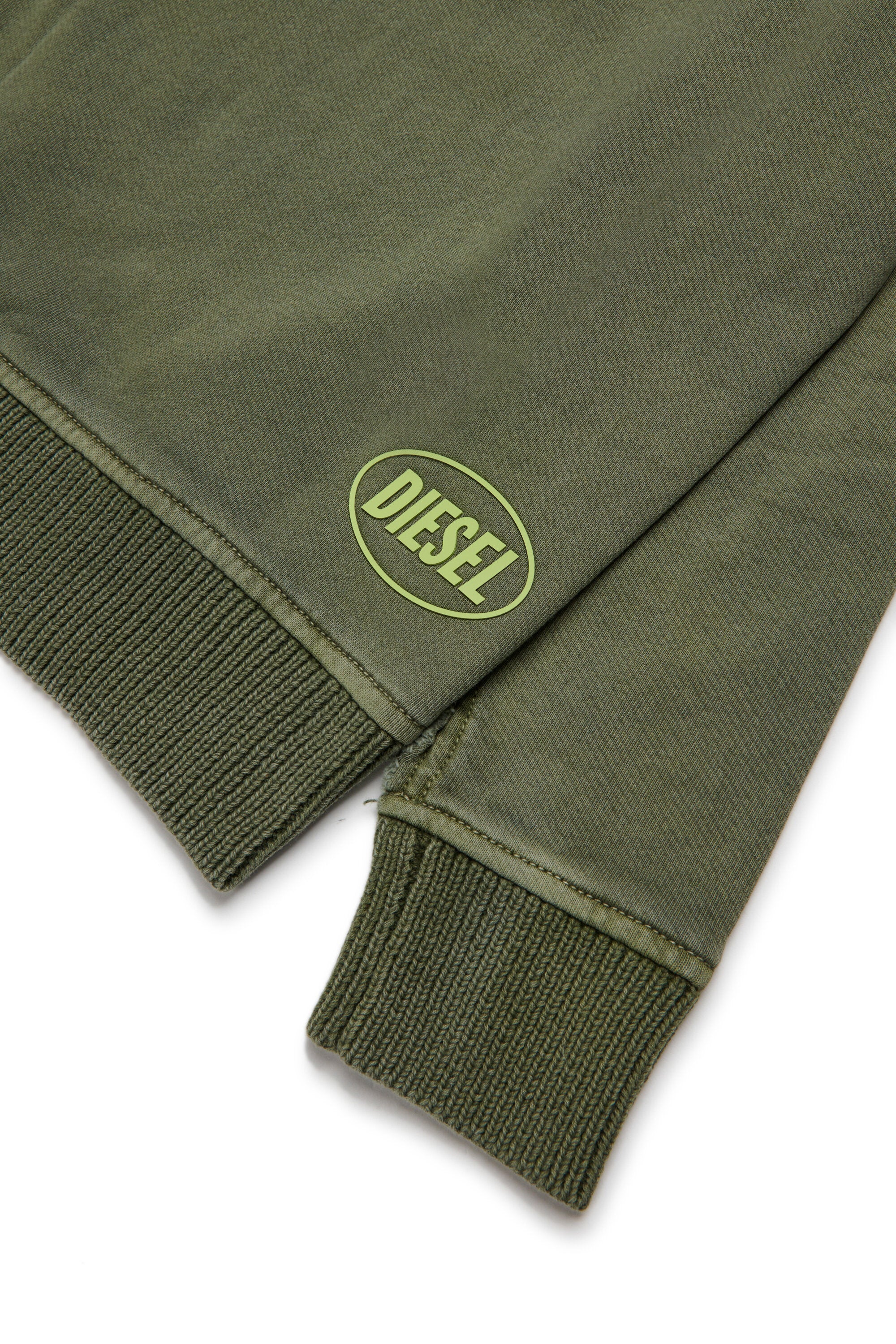 Jersey de felpa y efecto used