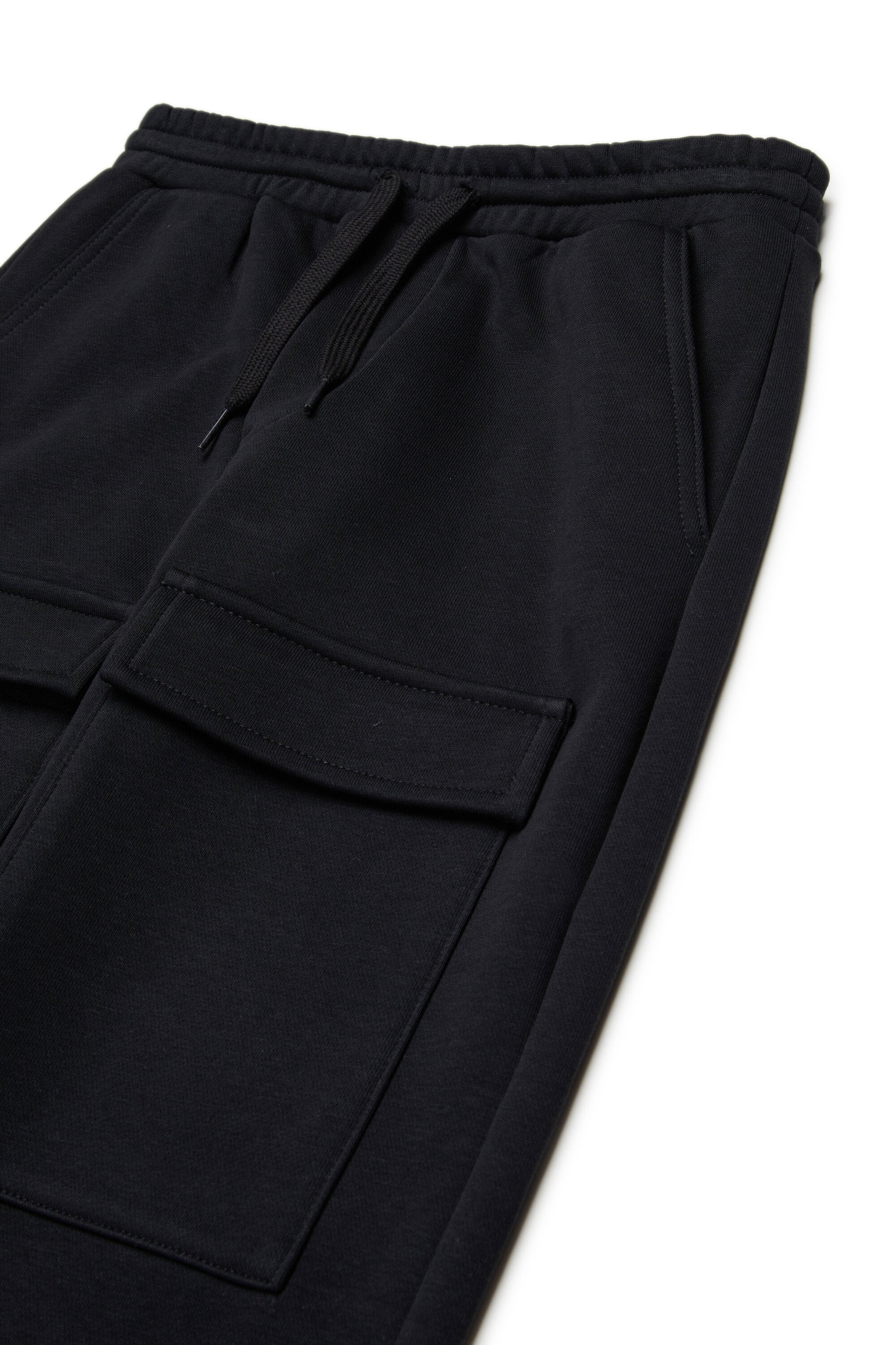 Pantaloni jogger con finta patta