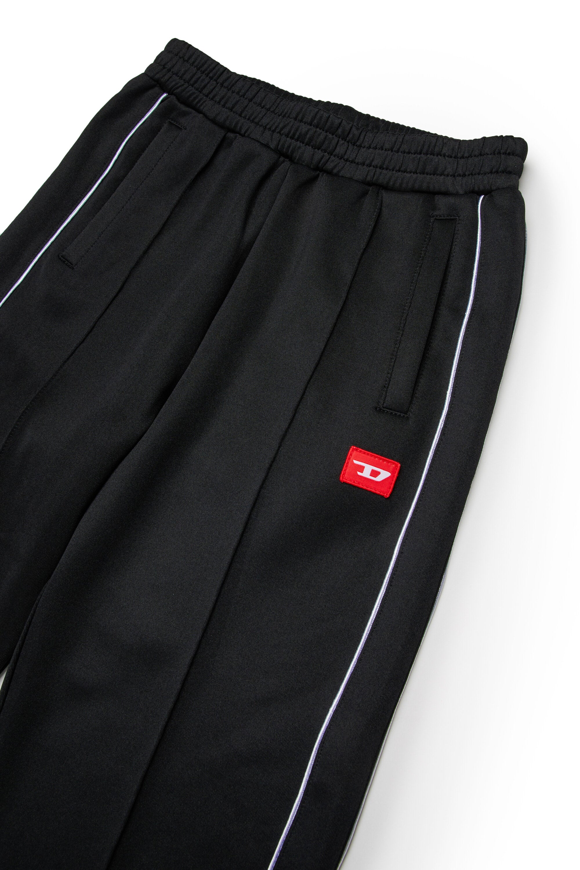 Triacetat-Ballonhose mit rotem "D"-Aufnäher