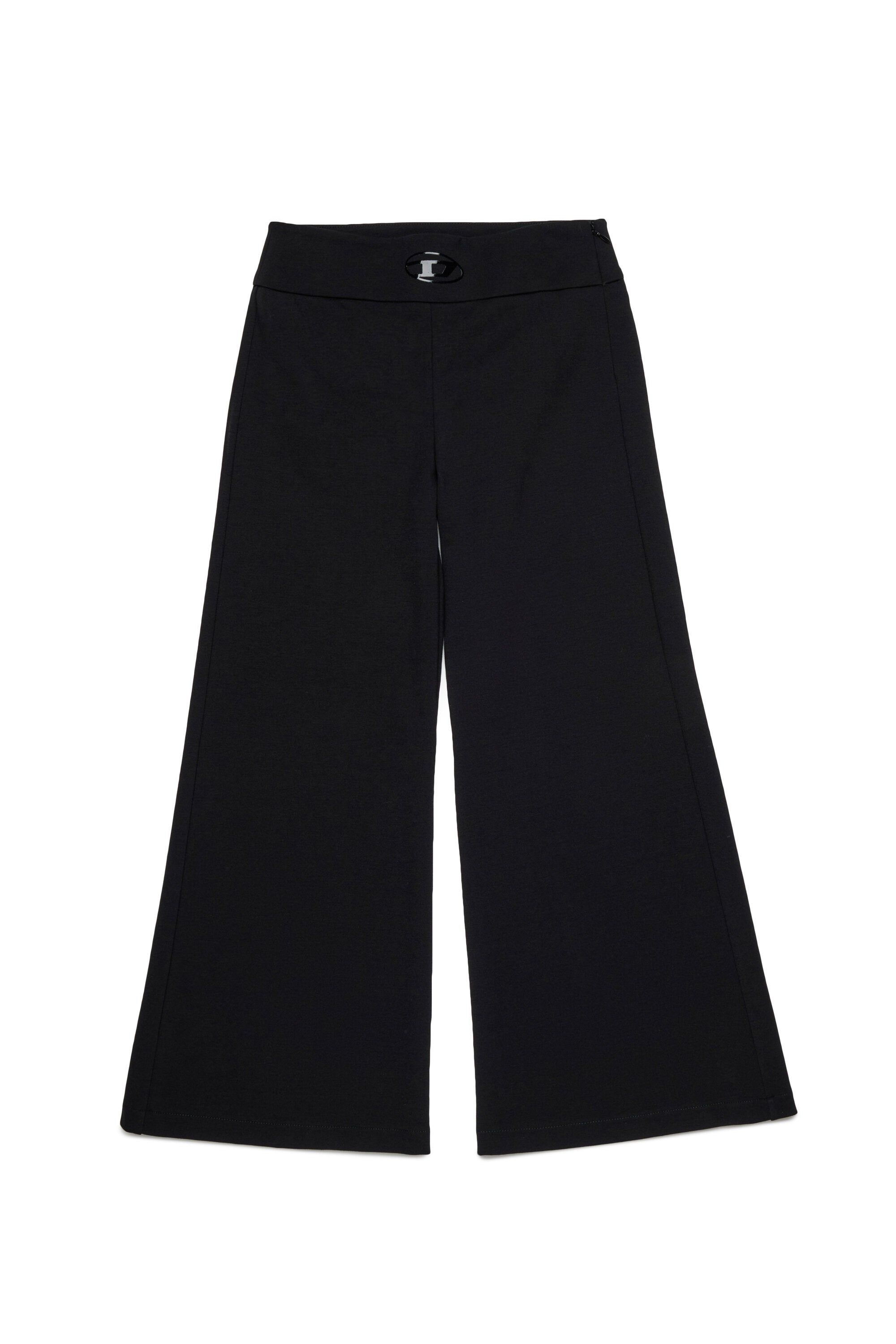 Pantaloni wide leg in punto Milano