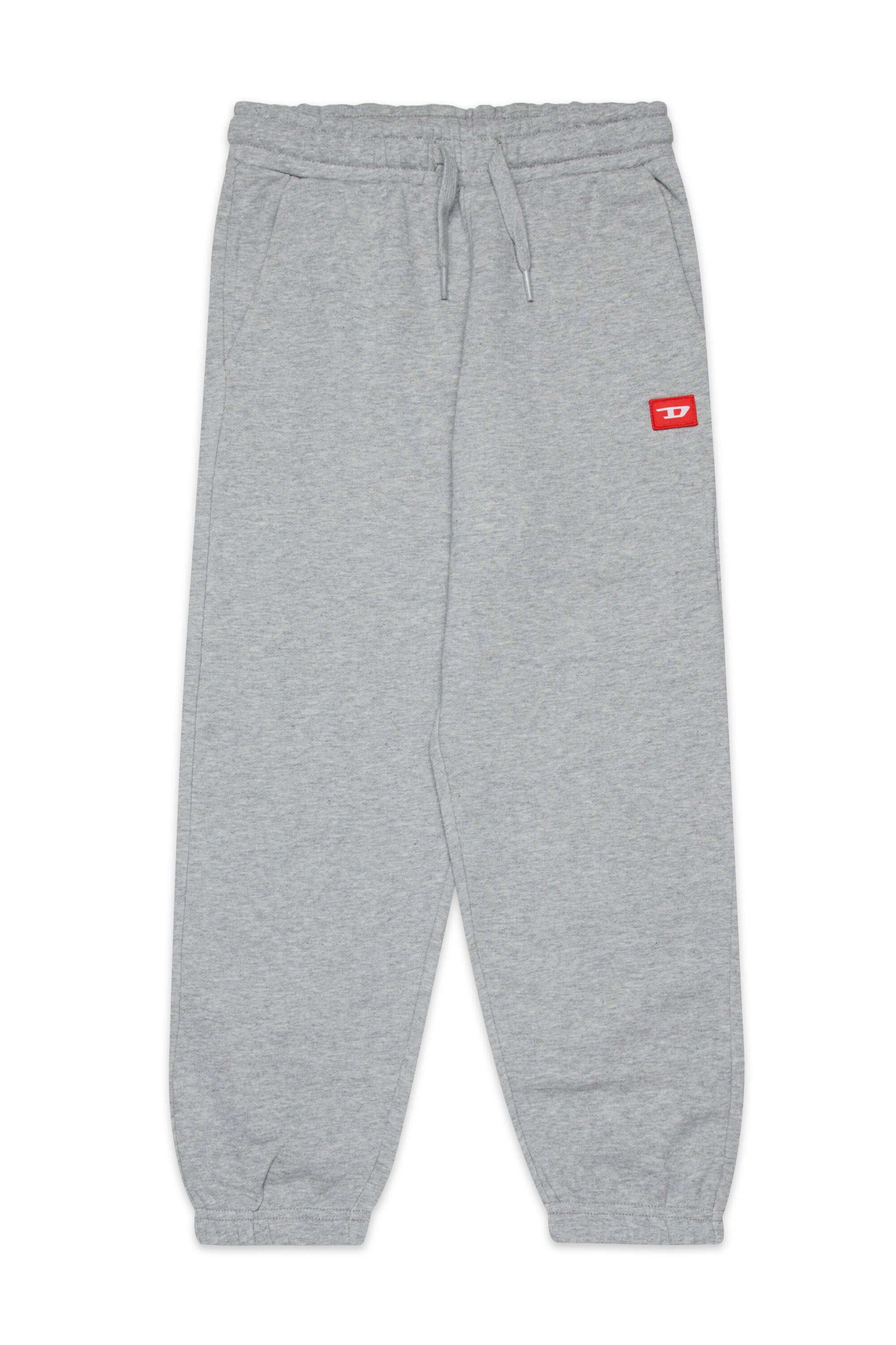 Pantaloni jogger con patch D rossa