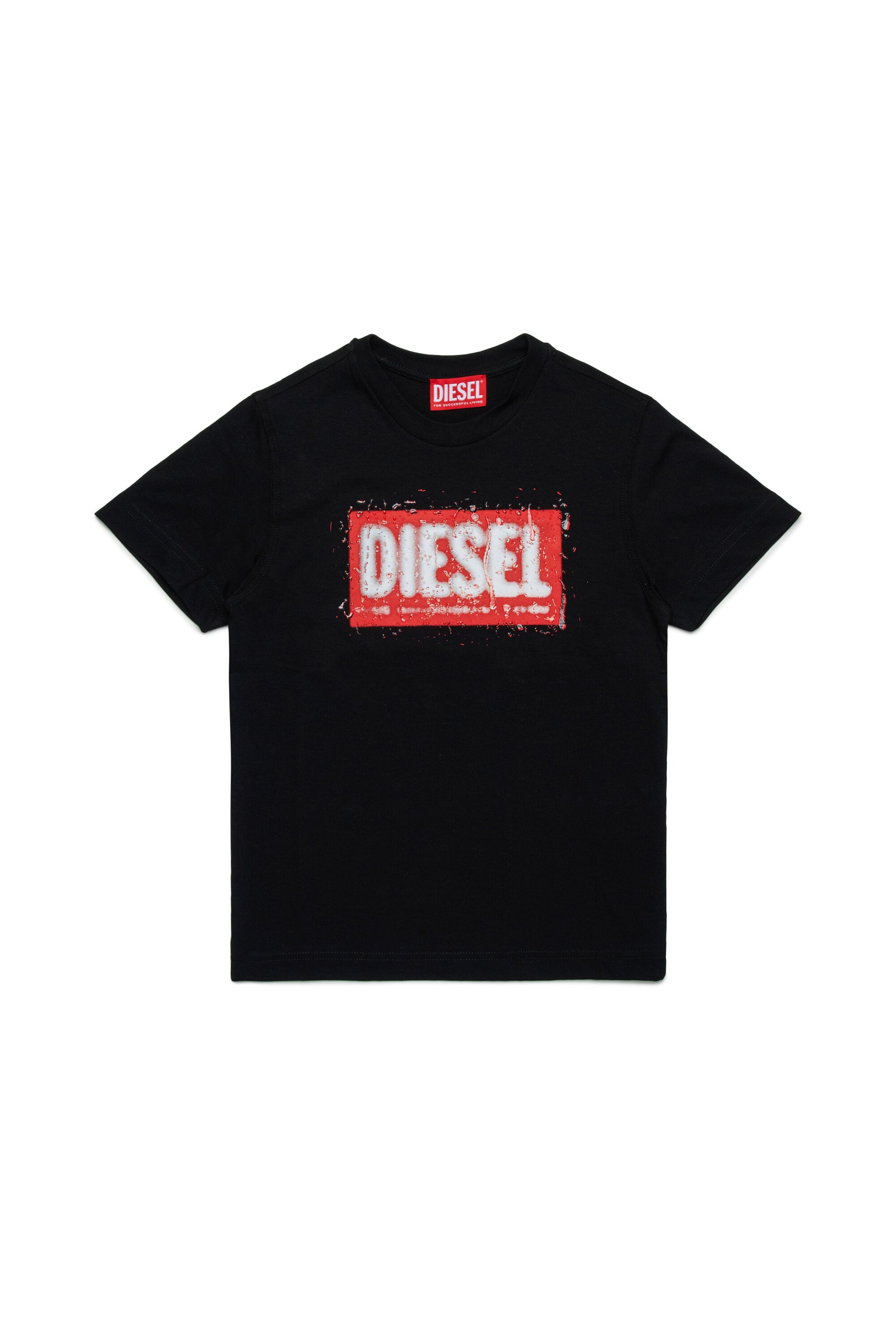 Diesel Denim Division logo jersey T-shirt