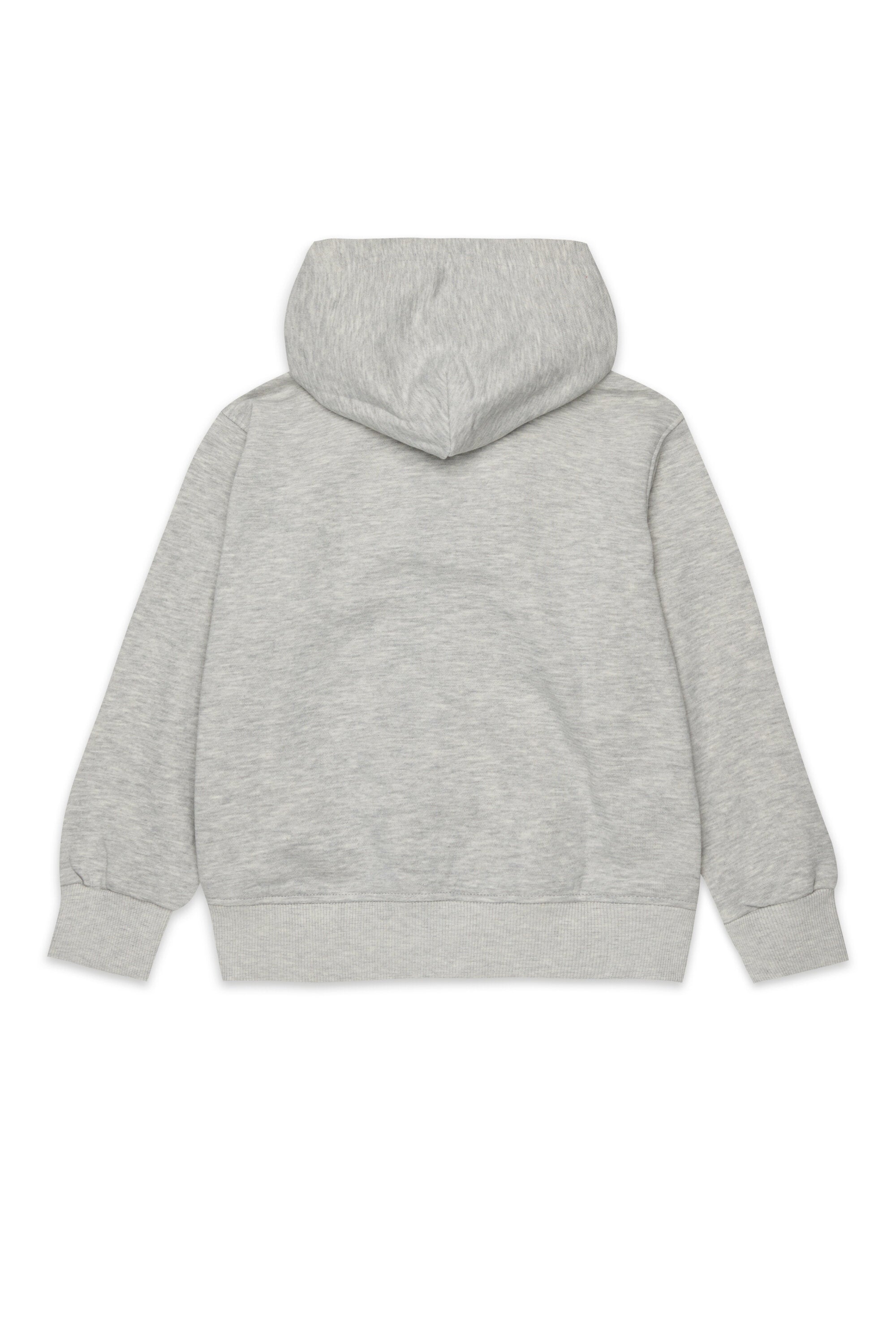 Sweat-shirt à capuche avec fermeture éclair et logo